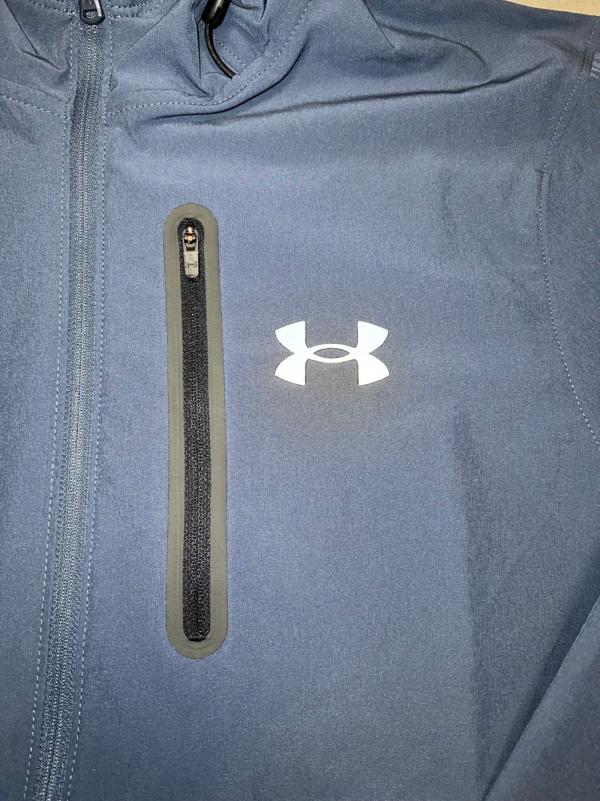 Under Armour Vanish Windbreaker - Blue/Grey
