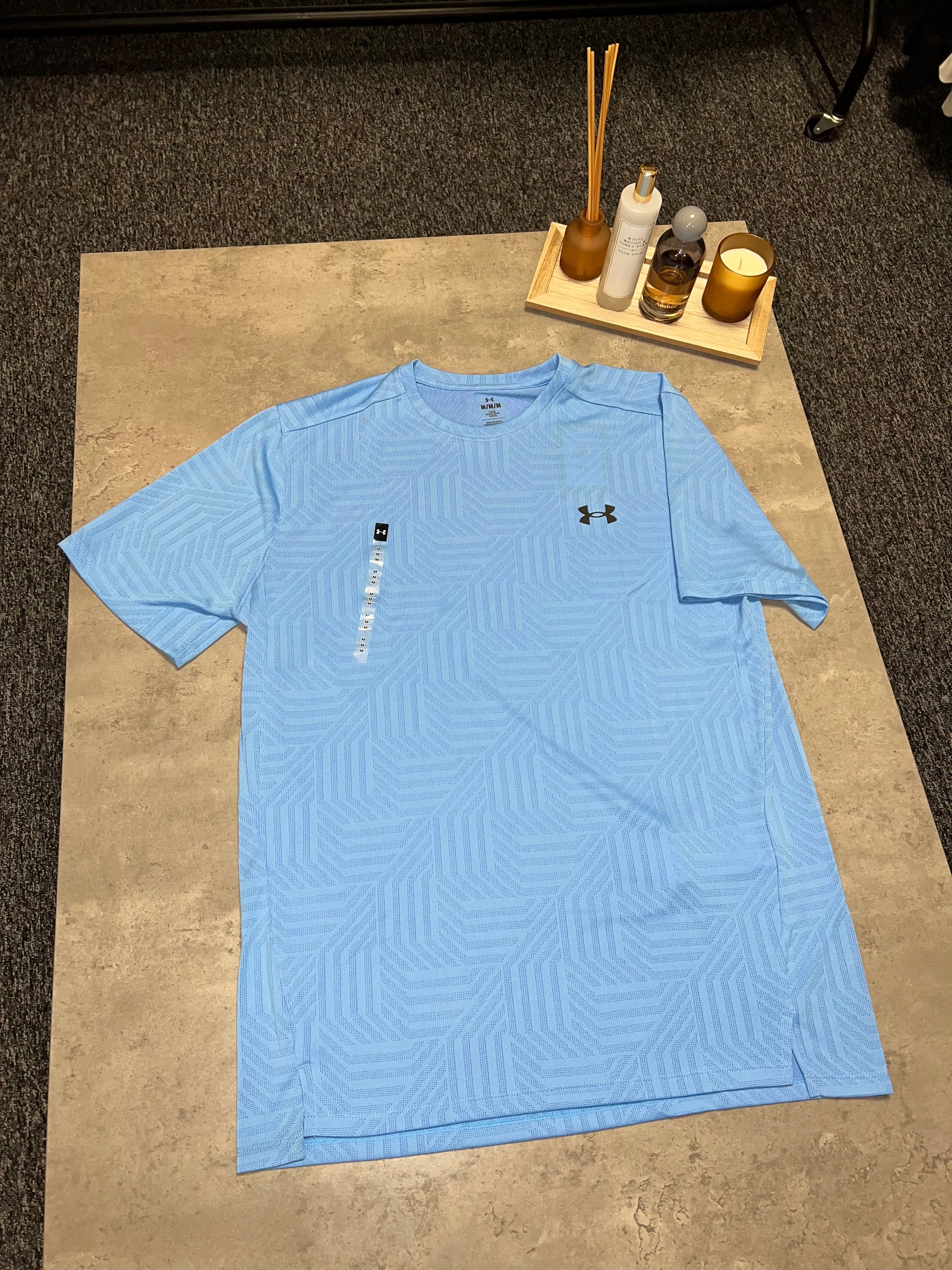 Under Armour T Shirt & Short Set - Blue/Black