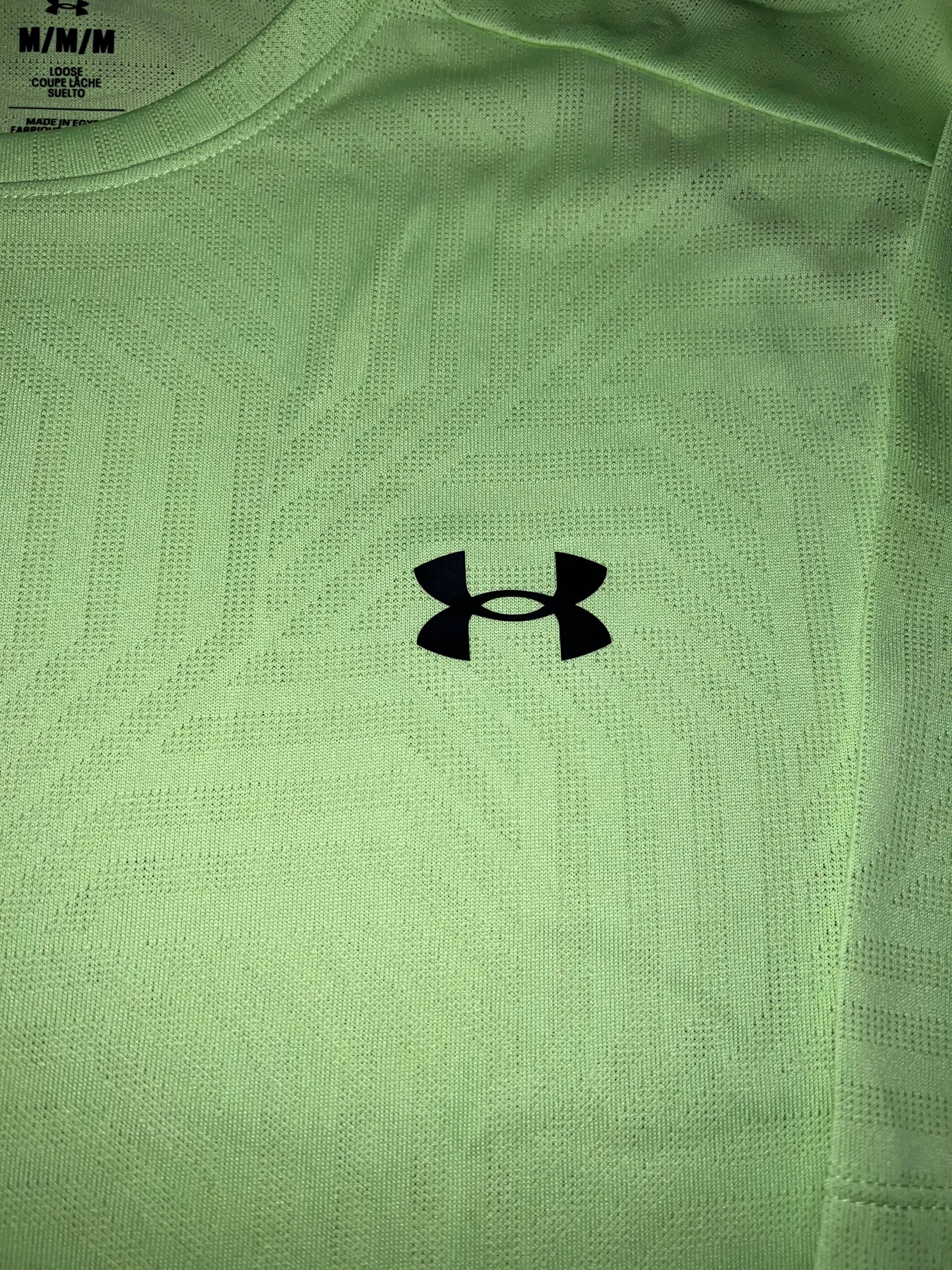 Under Armour T Shirt & Short Set - Lime Green/Black