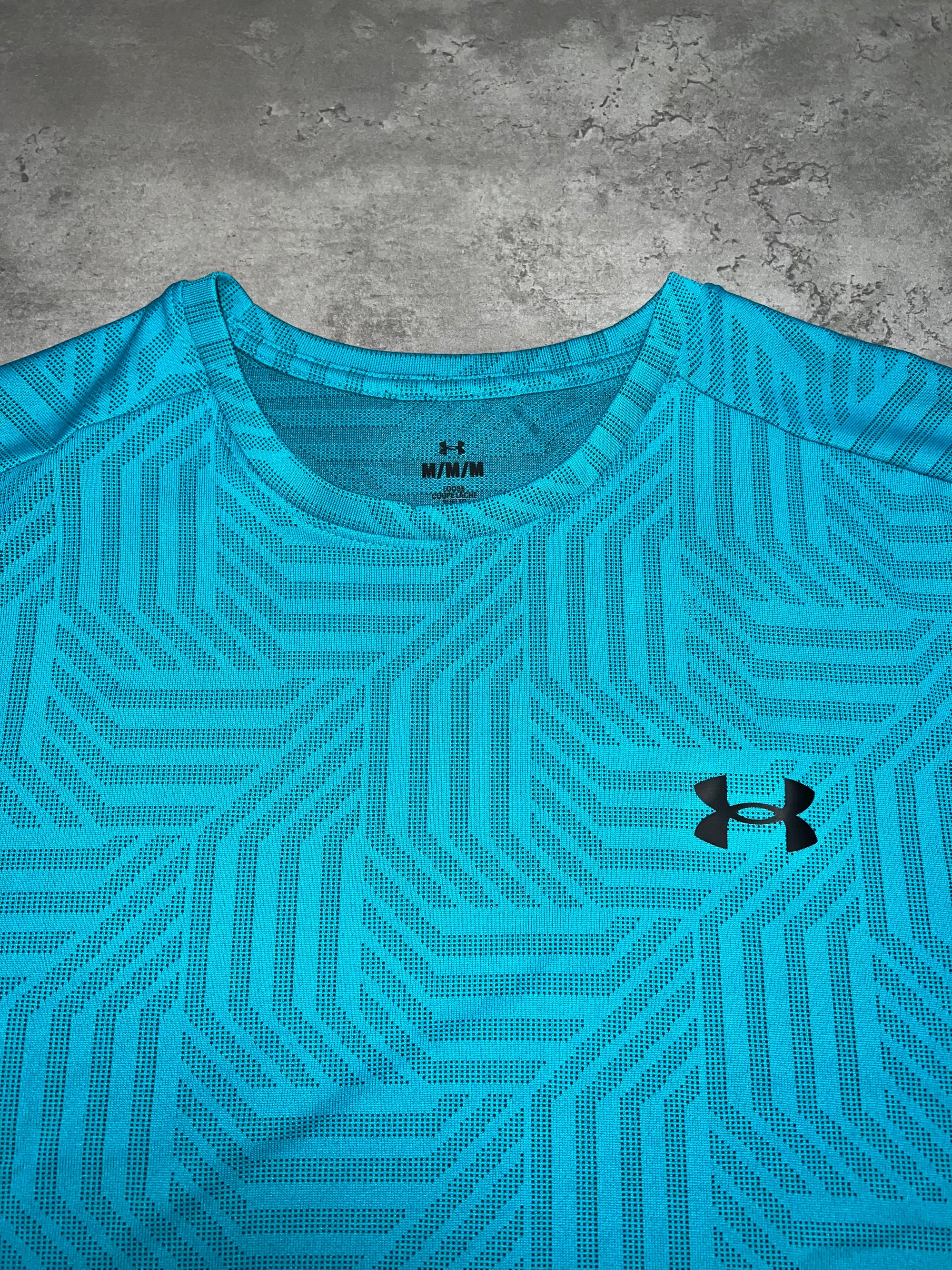 Under Armour T Shirt & Short Set - Teal/Black
