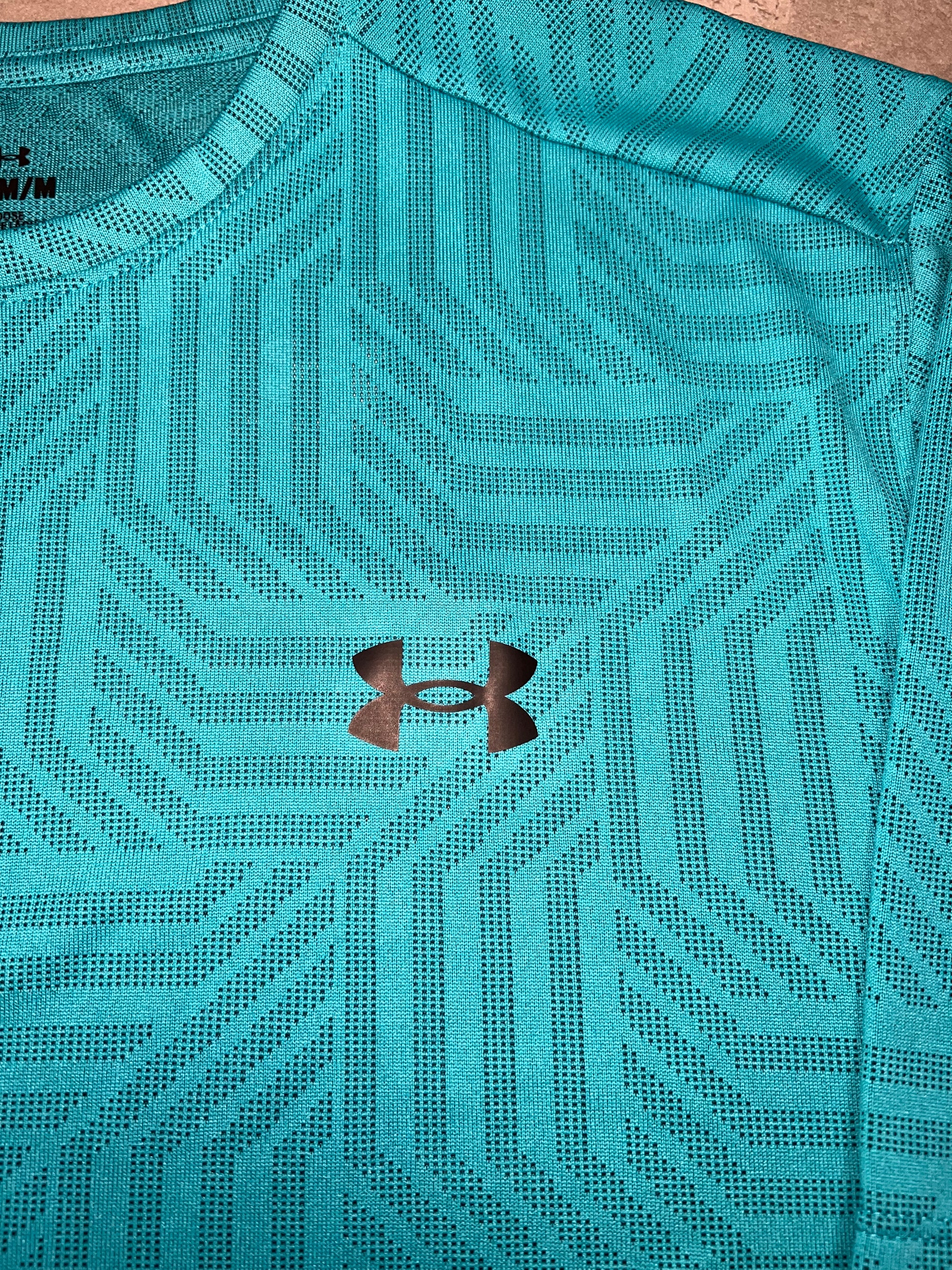 Under Armour T Shirt & Short Set - Teal/Black