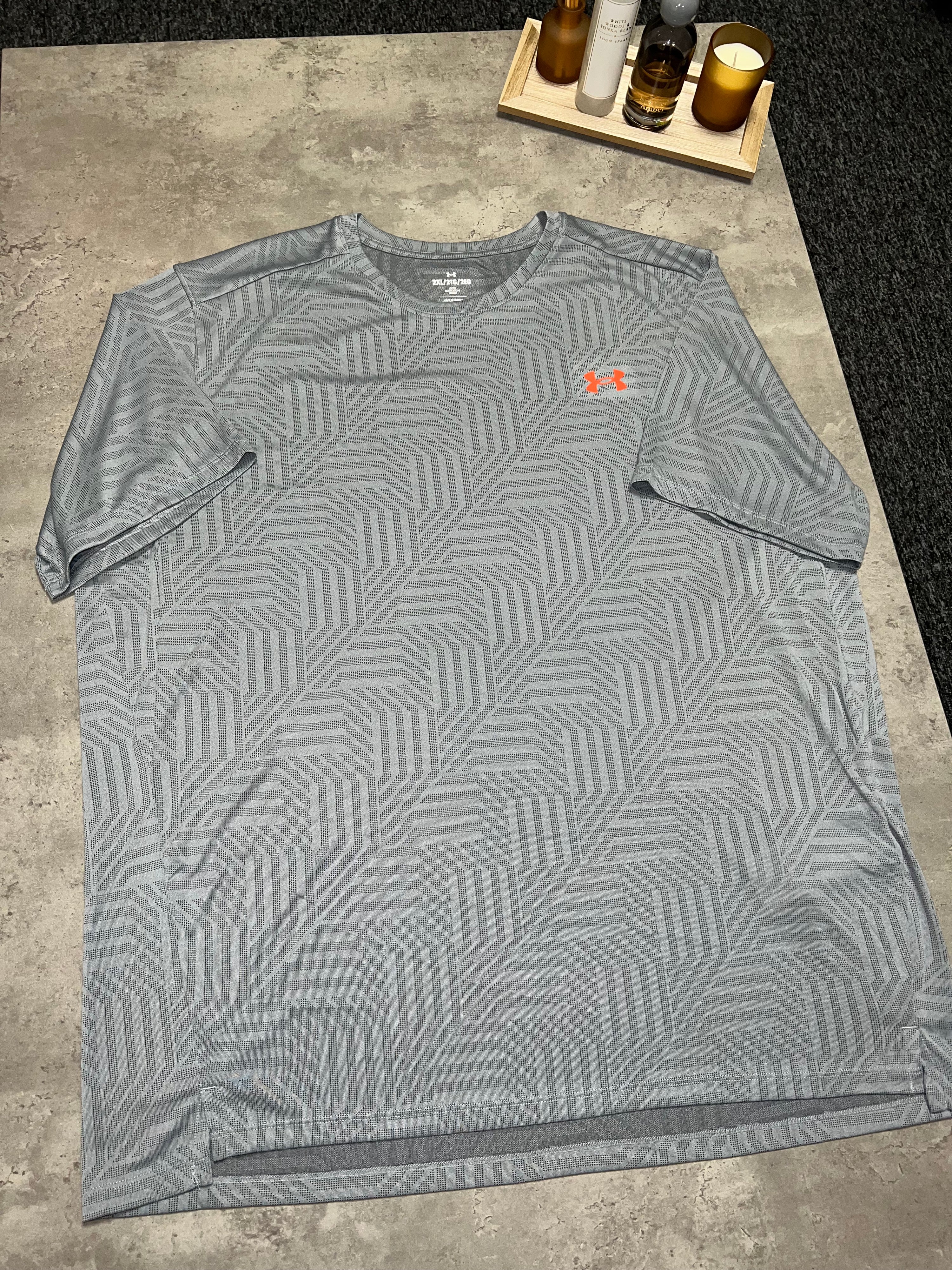 Under Armour T Shirt & Short Set - Grey/Black