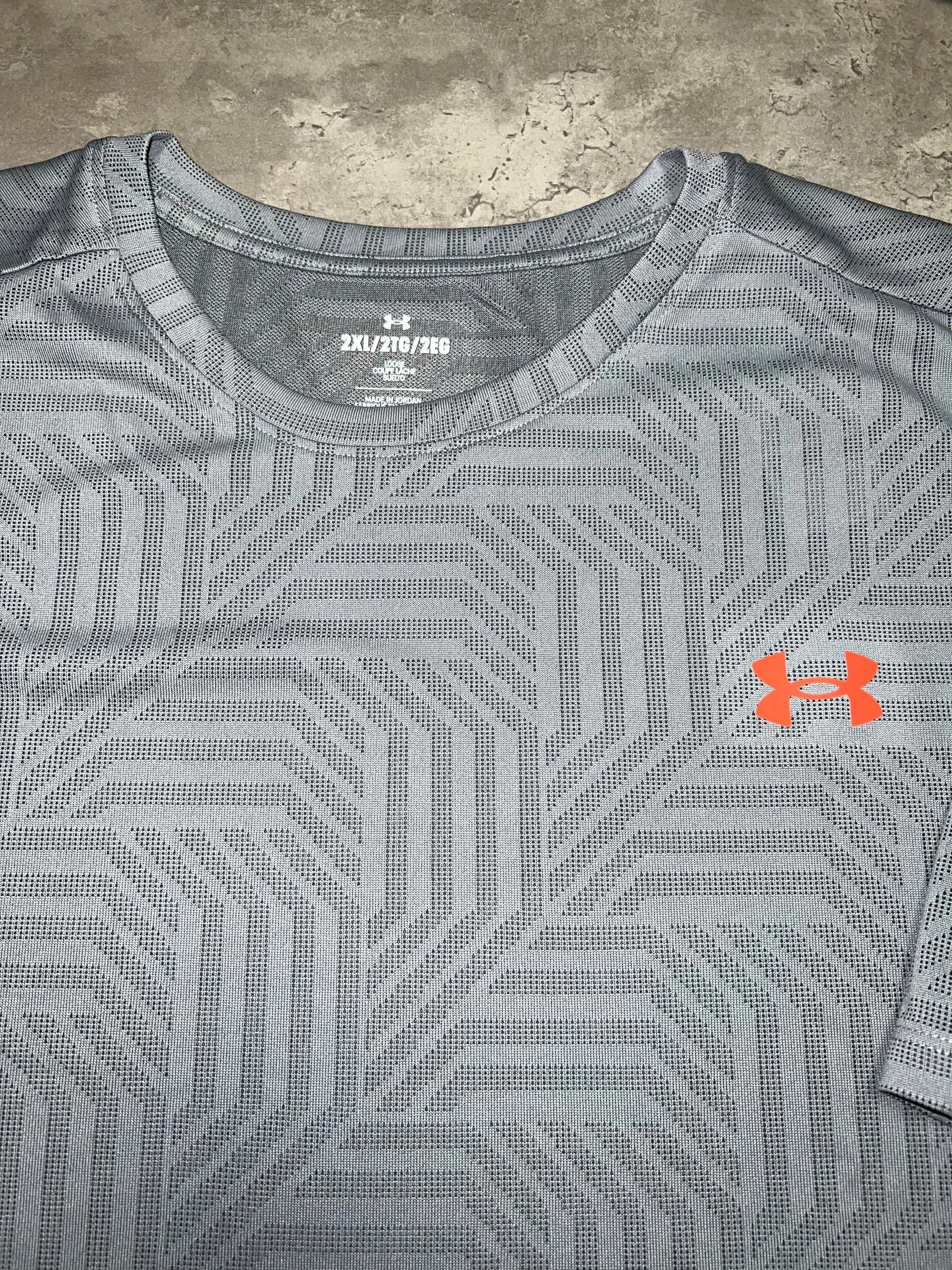 Under Armour T Shirt & Short Set - Grey/Black