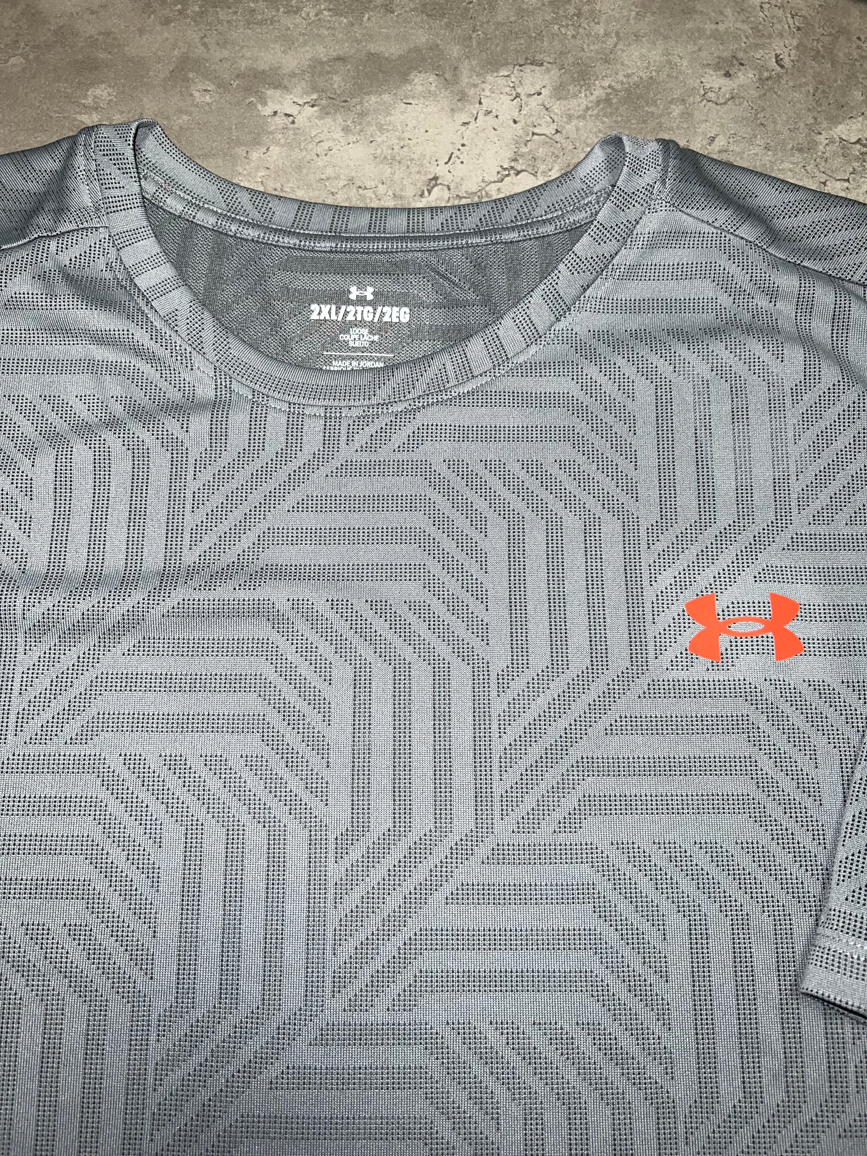 Under Armour T Shirt & Short Set - Grey/Black