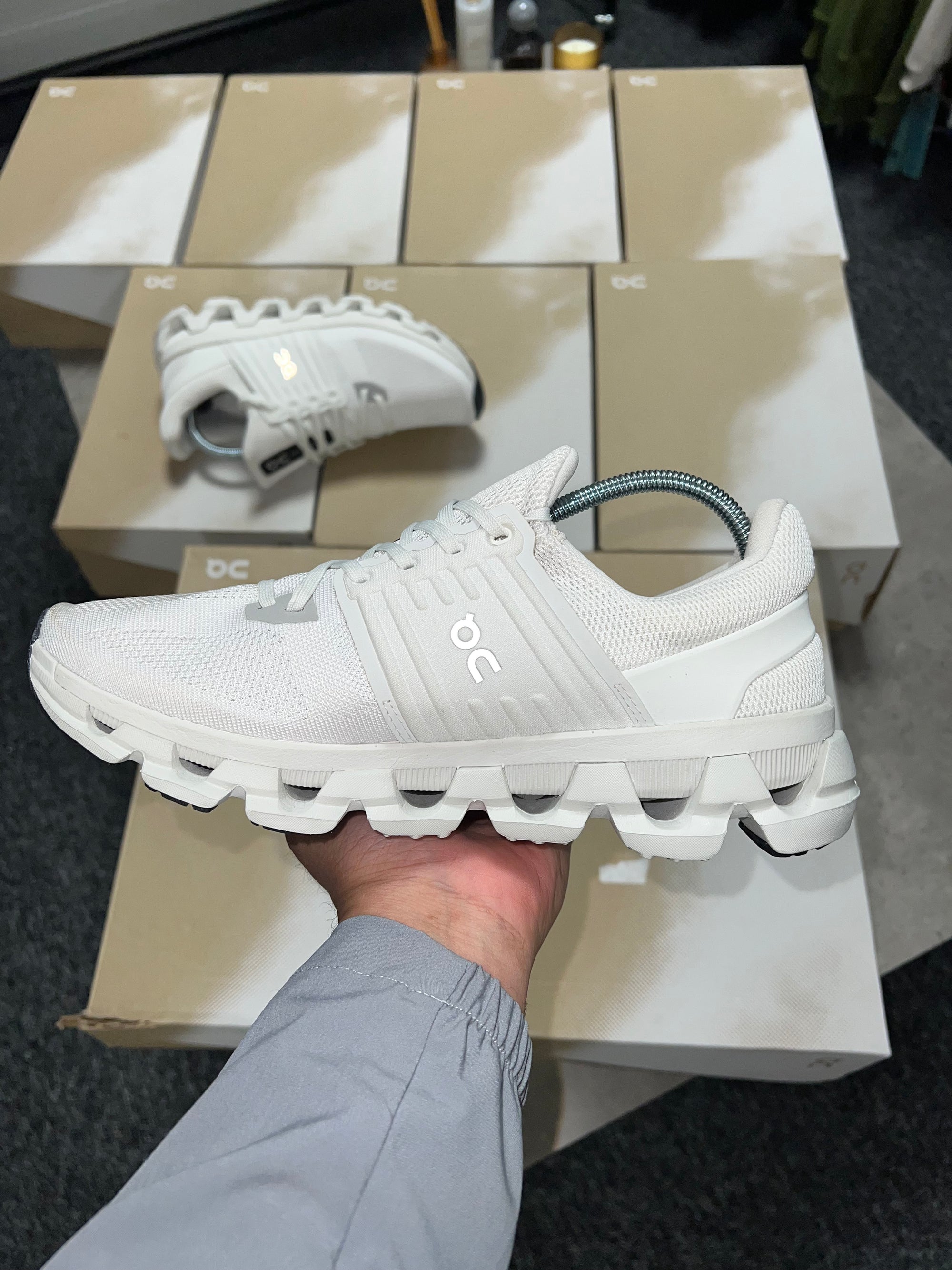 On Cloud Swift 3 - Ice Grey