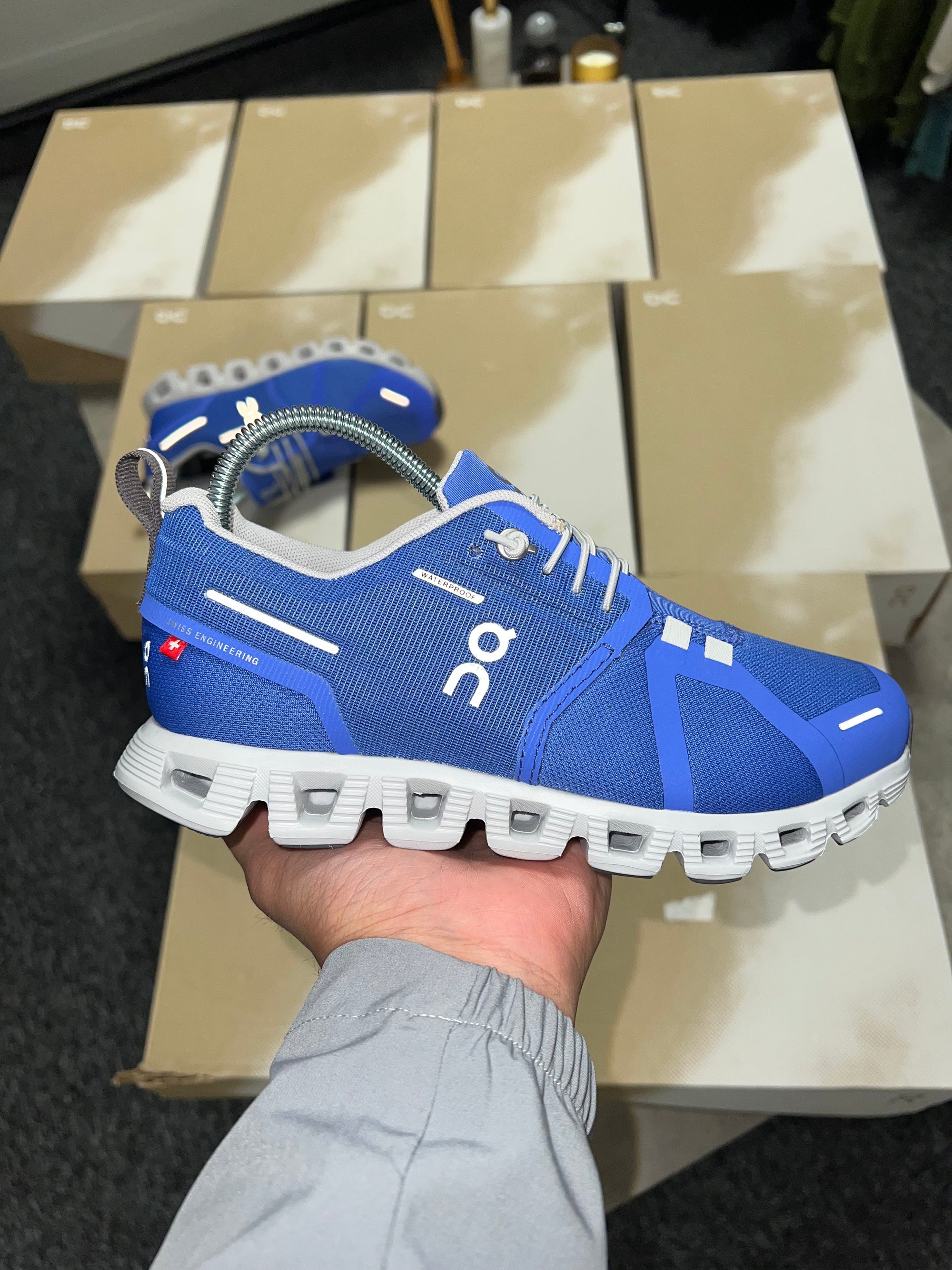On Cloud 5 Waterproof - Blue