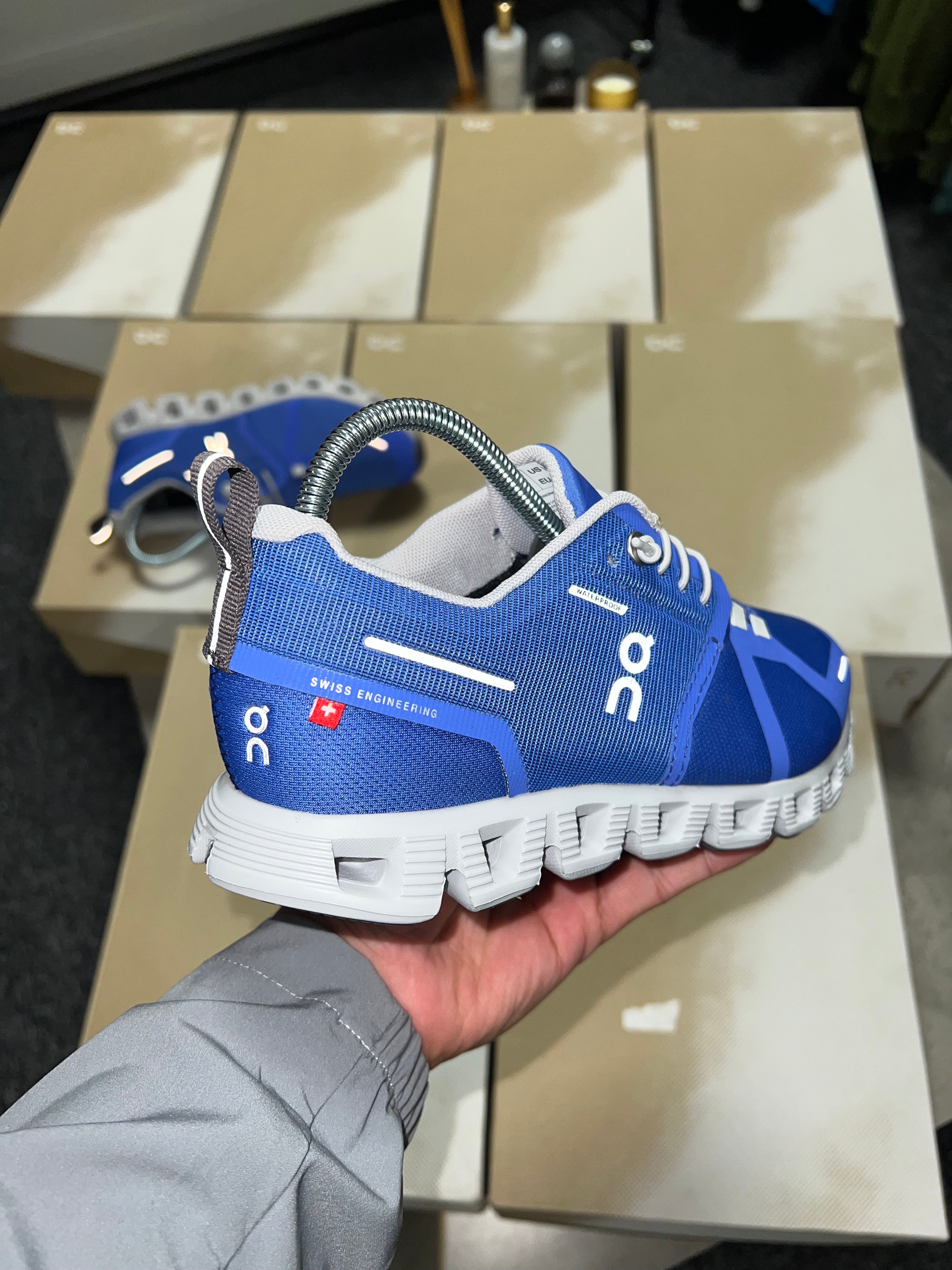 On Cloud 5 Waterproof - Blue