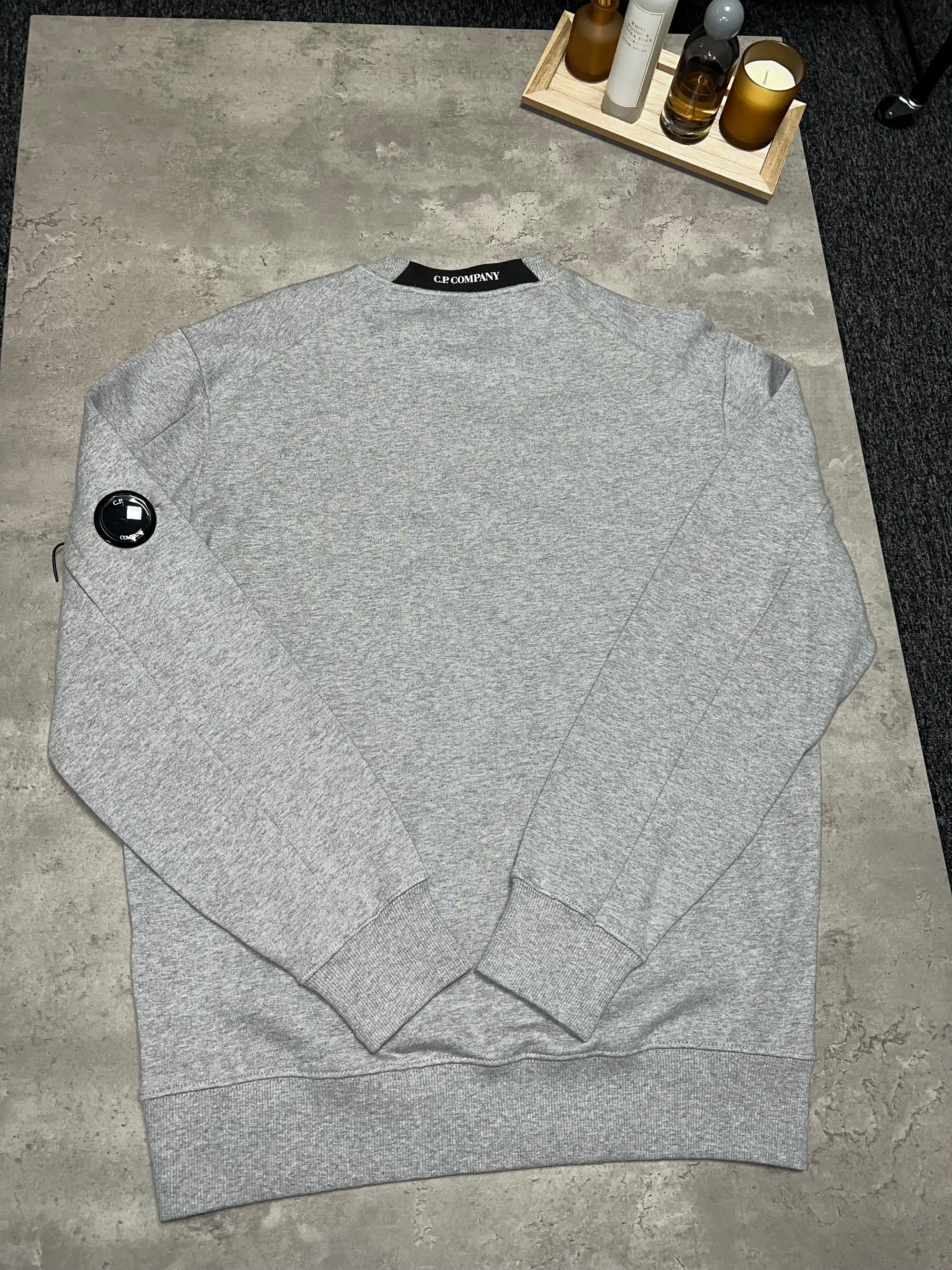CP Company Lens Sweatshirt - Grey