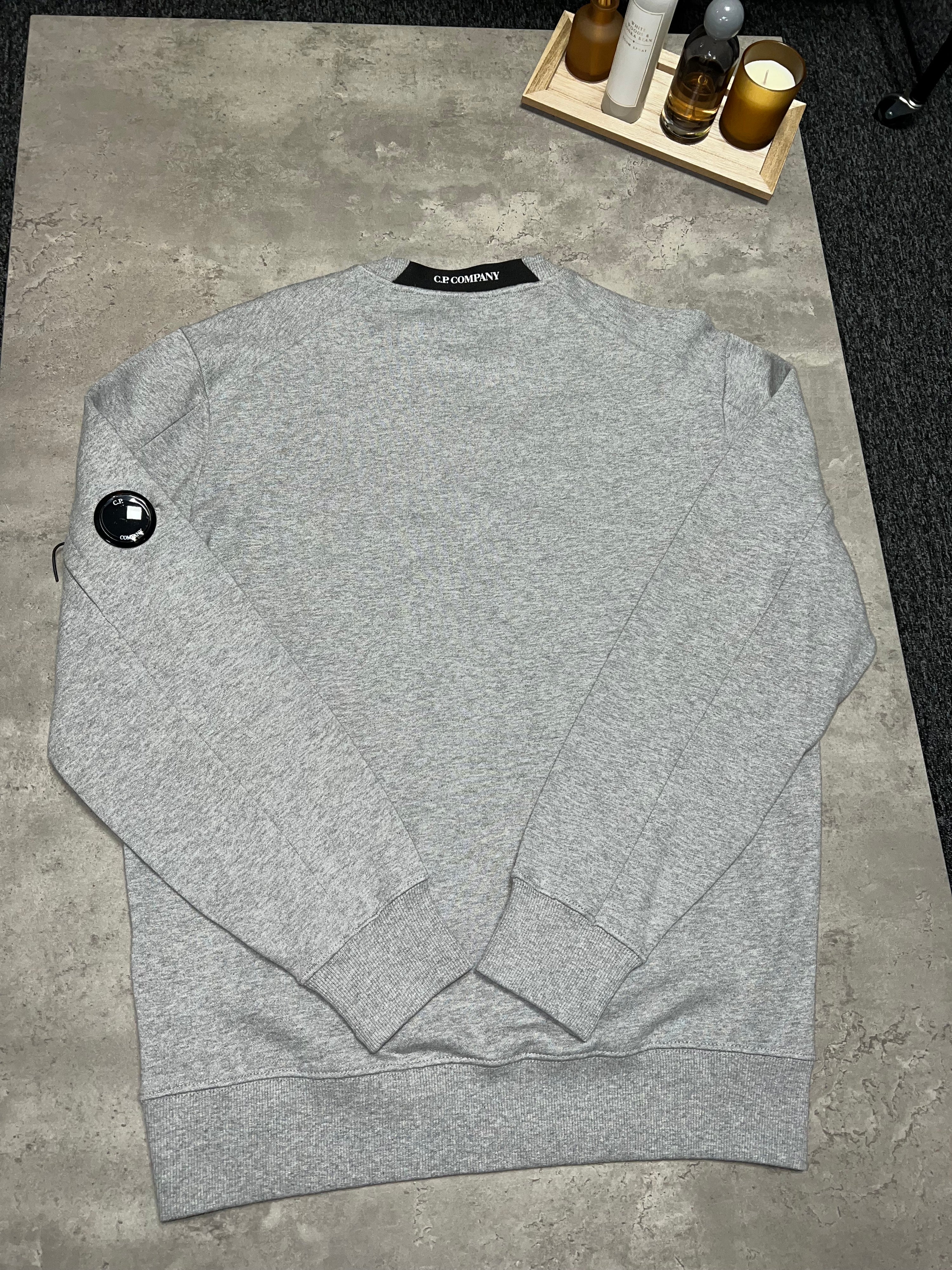 CP Company Lens Sweatshirt - Grey
