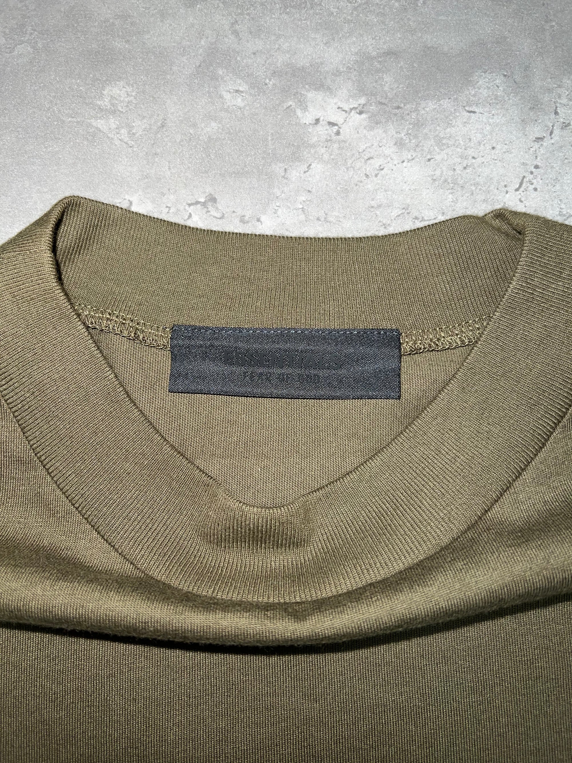 ESSENTIALS Fear Of God T Shirt - Green