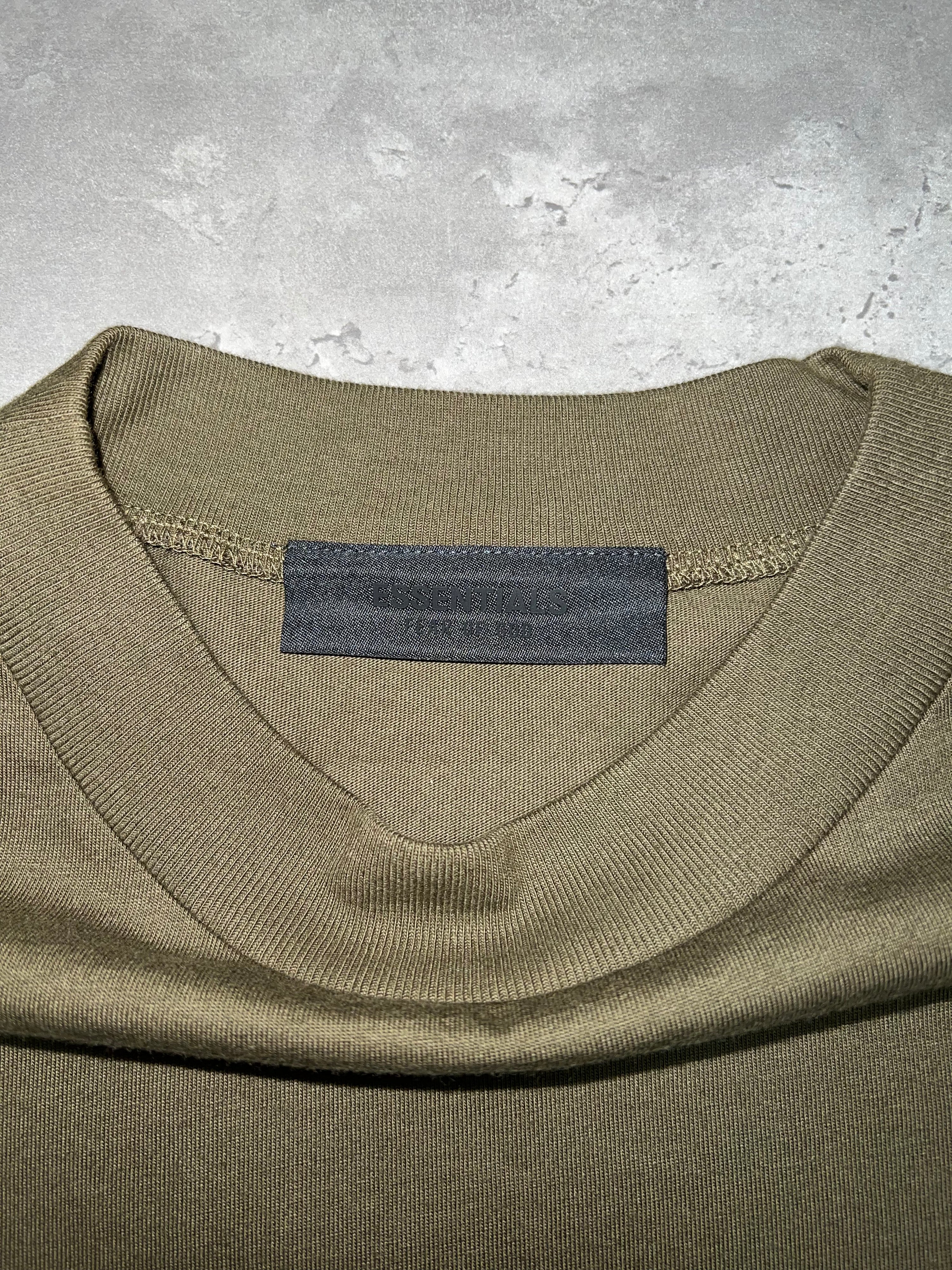 ESSENTIALS Fear Of God T Shirt - Green