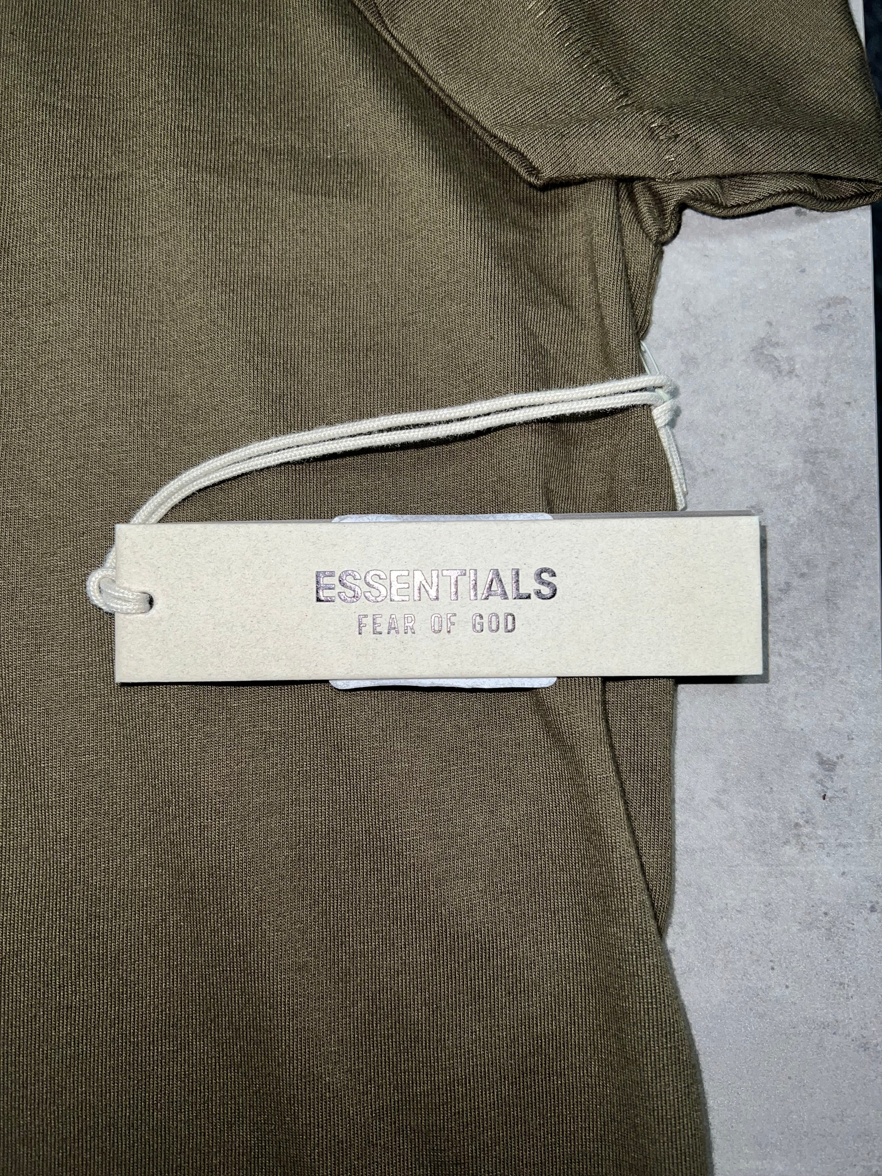 ESSENTIALS Fear Of God T Shirt - Green