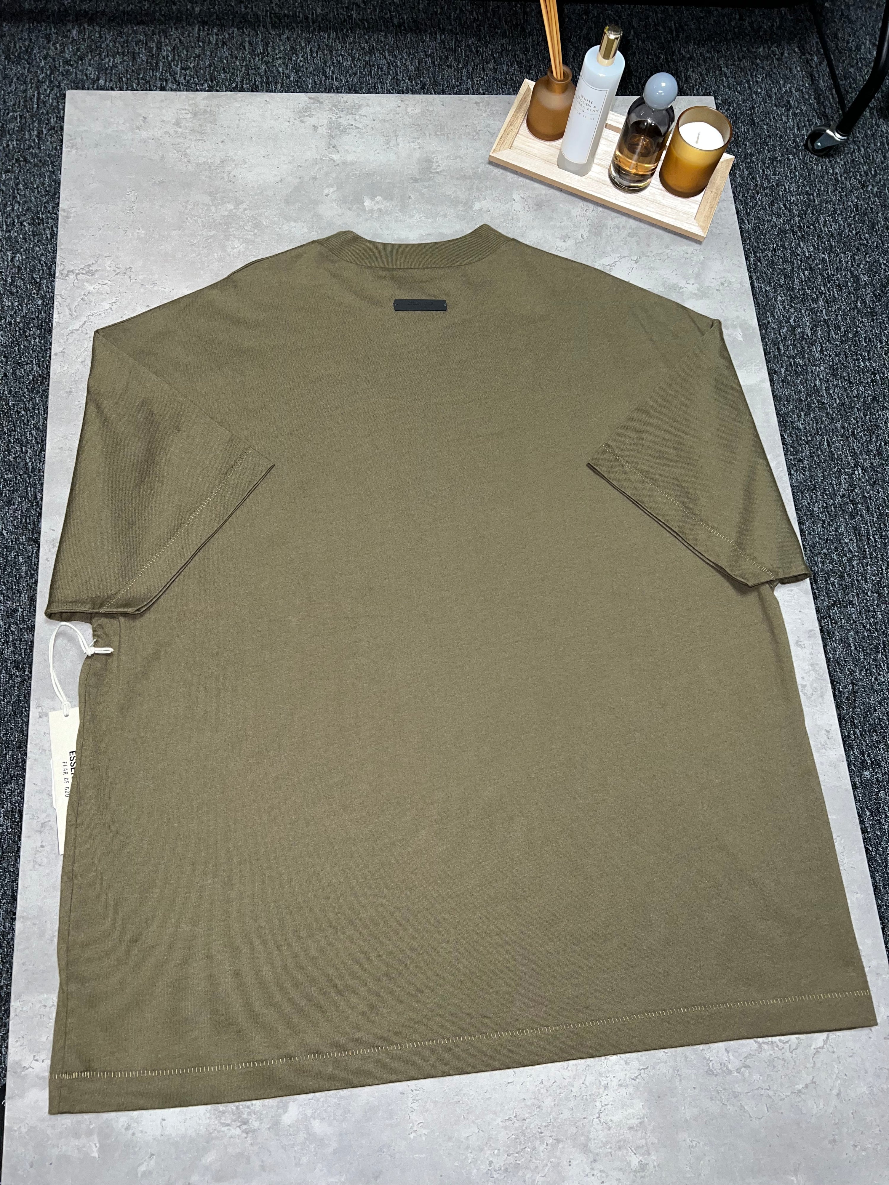 ESSENTIALS Fear Of God T Shirt - Green