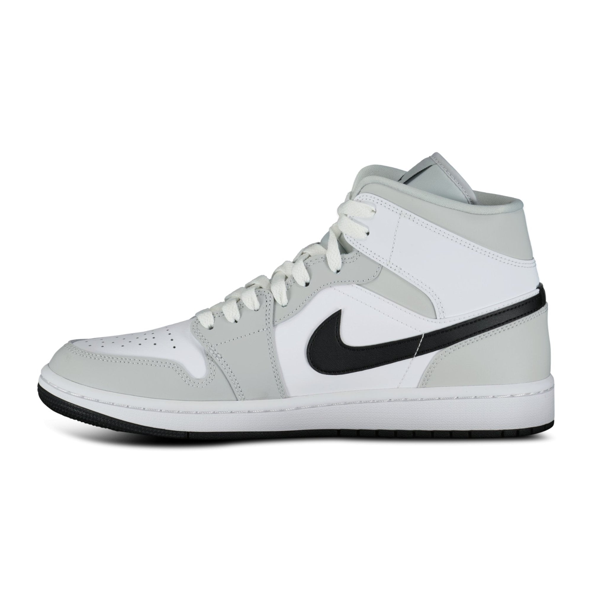 Air Jordan 1 Mid Light Smoke Grey Trainers