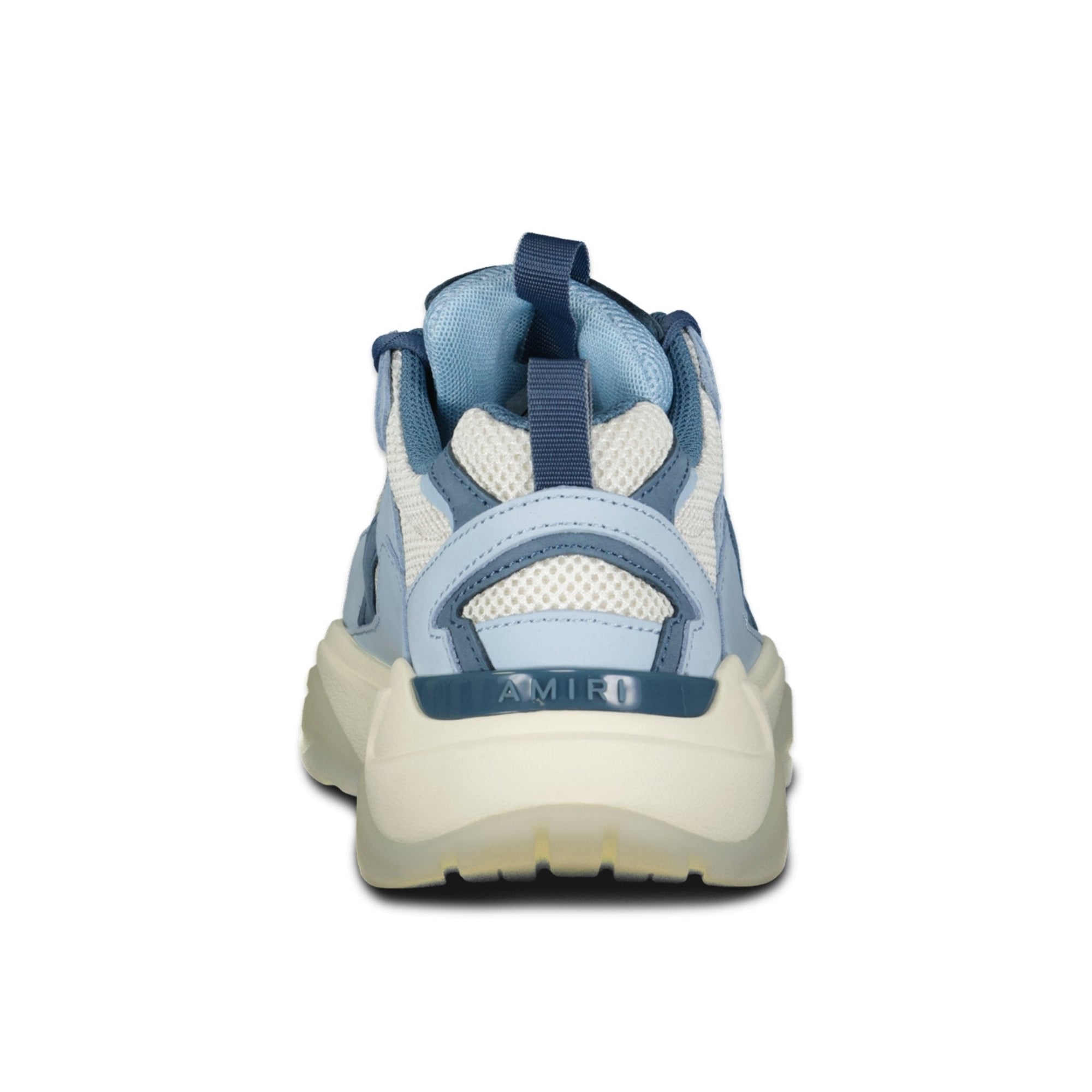 Amiri Bone-Runner Trainers Baby Blue & White