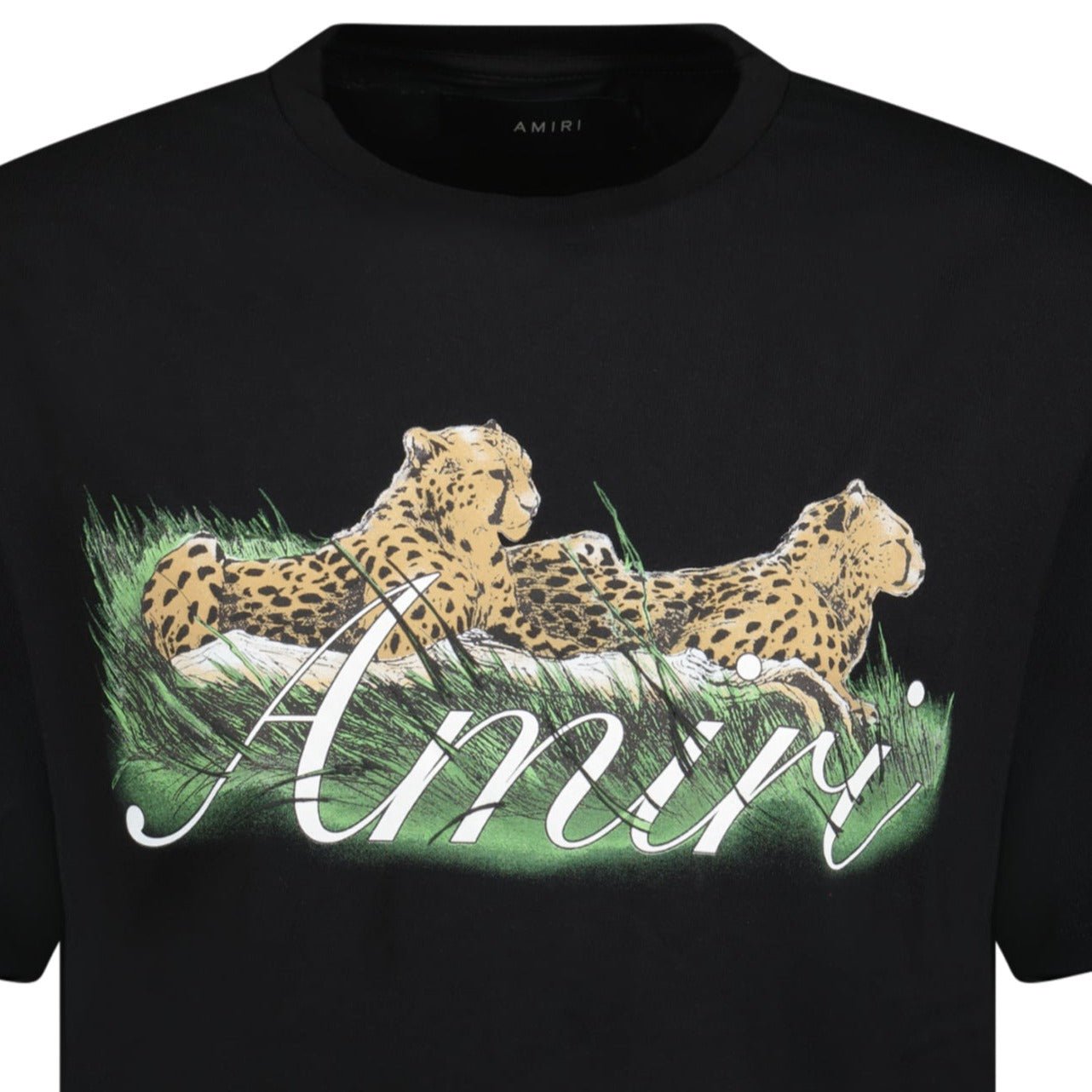 Amiri Cheetah Logo T-Shirt Black