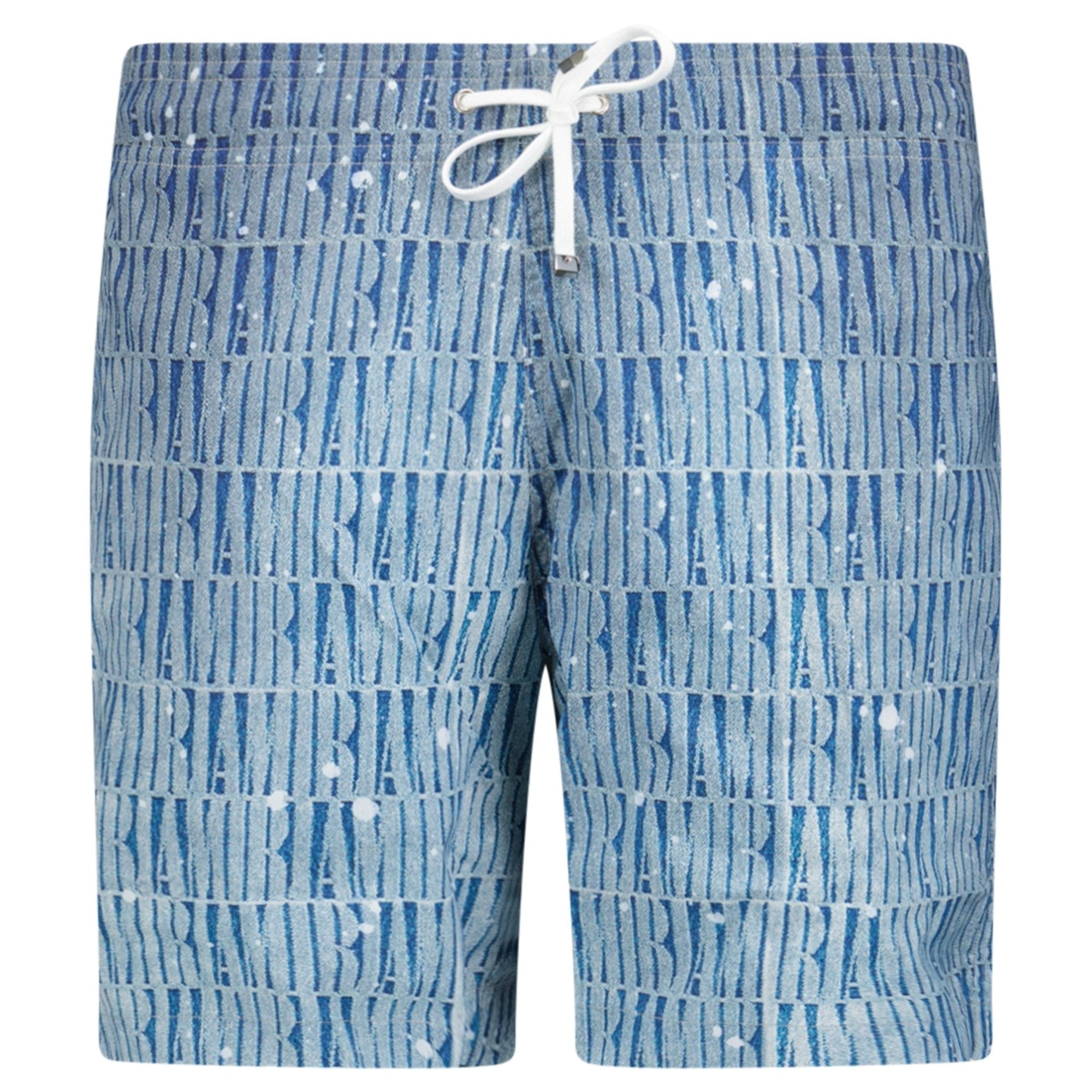 Amiri Gradient Drawstring Swim Shorts Blue
