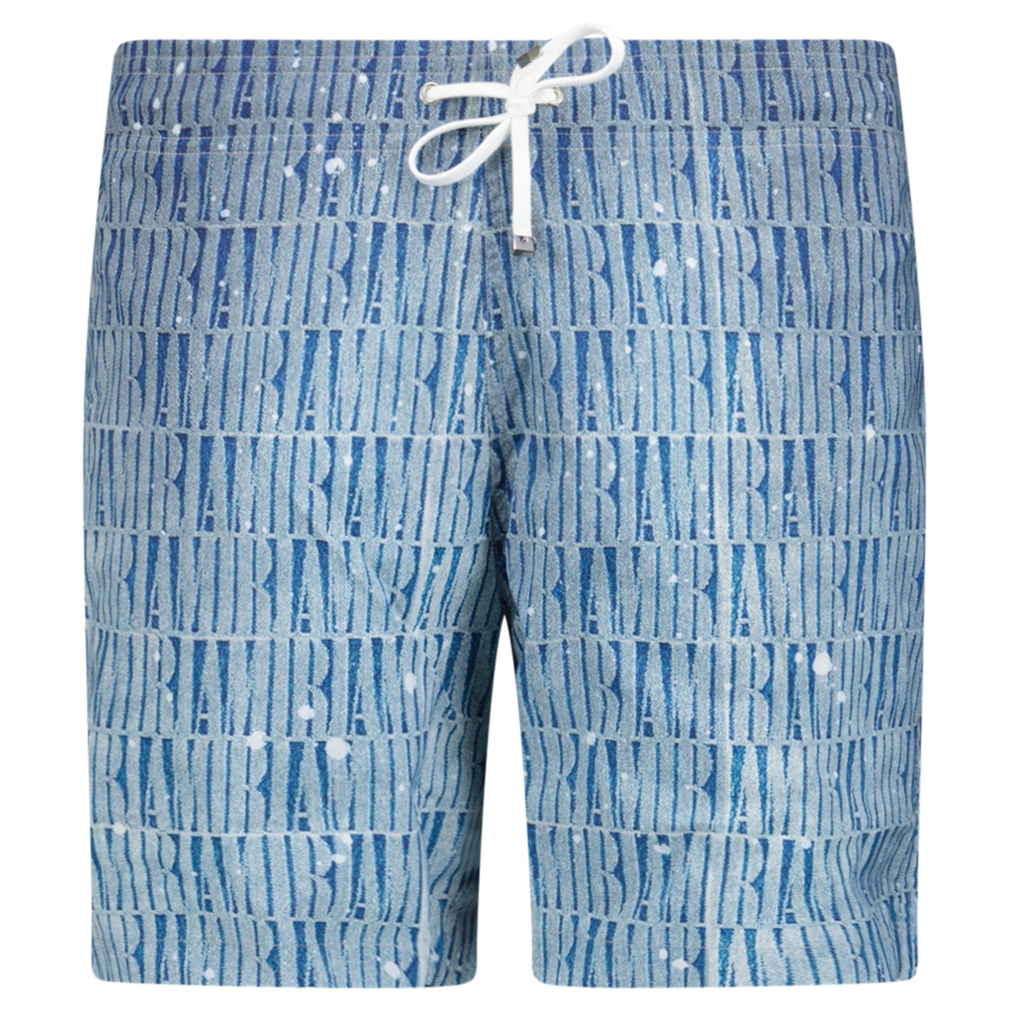 Amiri Gradient Drawstring Swim Shorts Blue