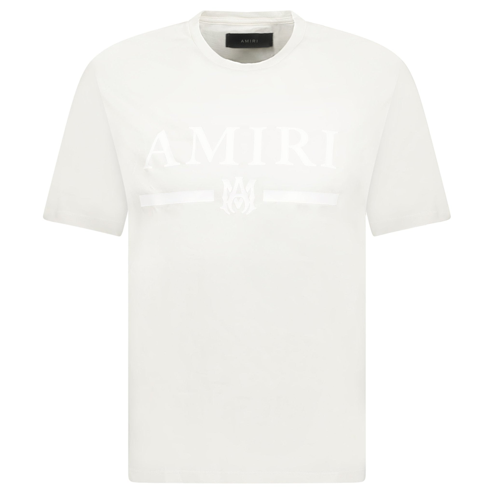 Amiri Ma Bar Logo T-Shirt Alabaster
