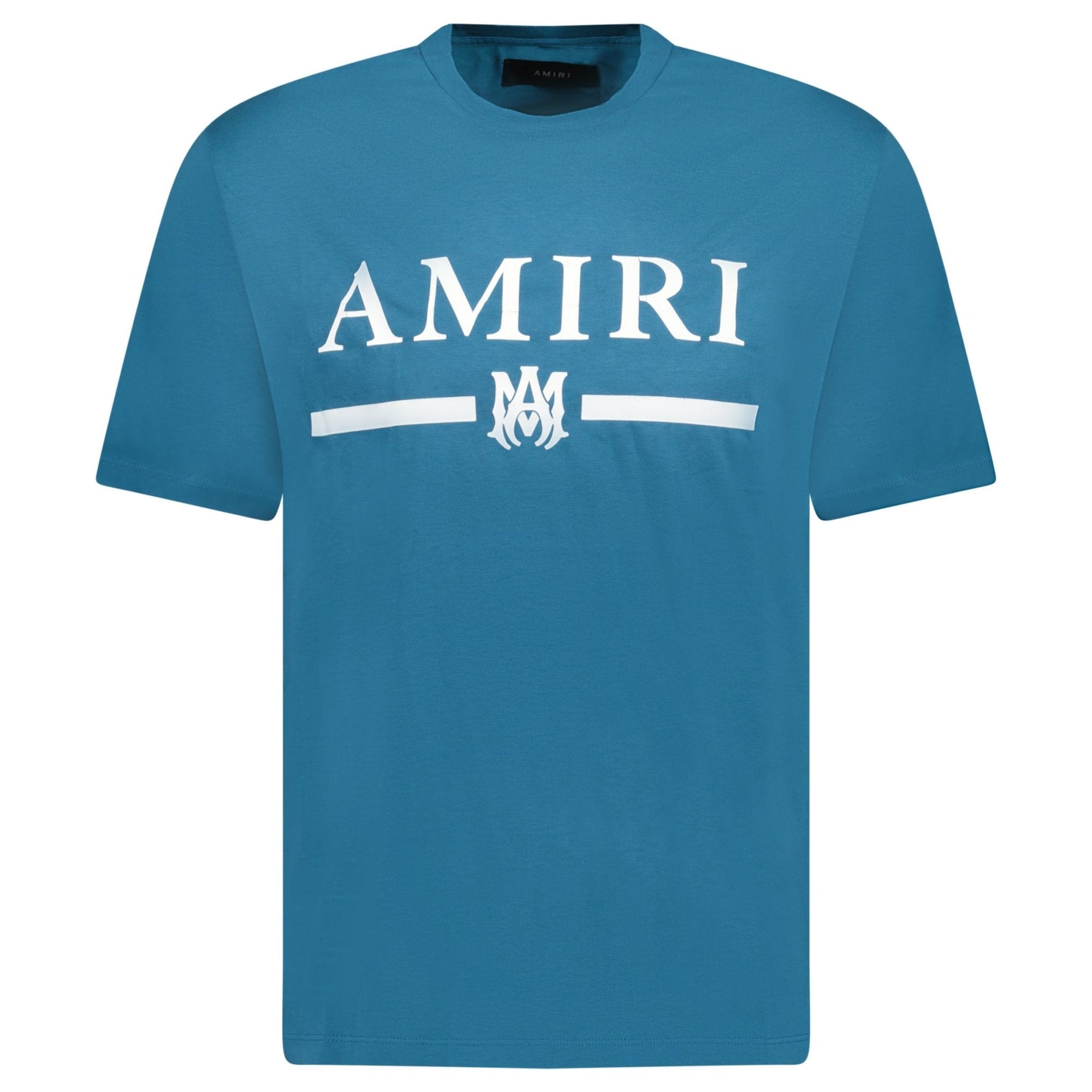 Amiri Ma Bar Logo T-Shirt Teal