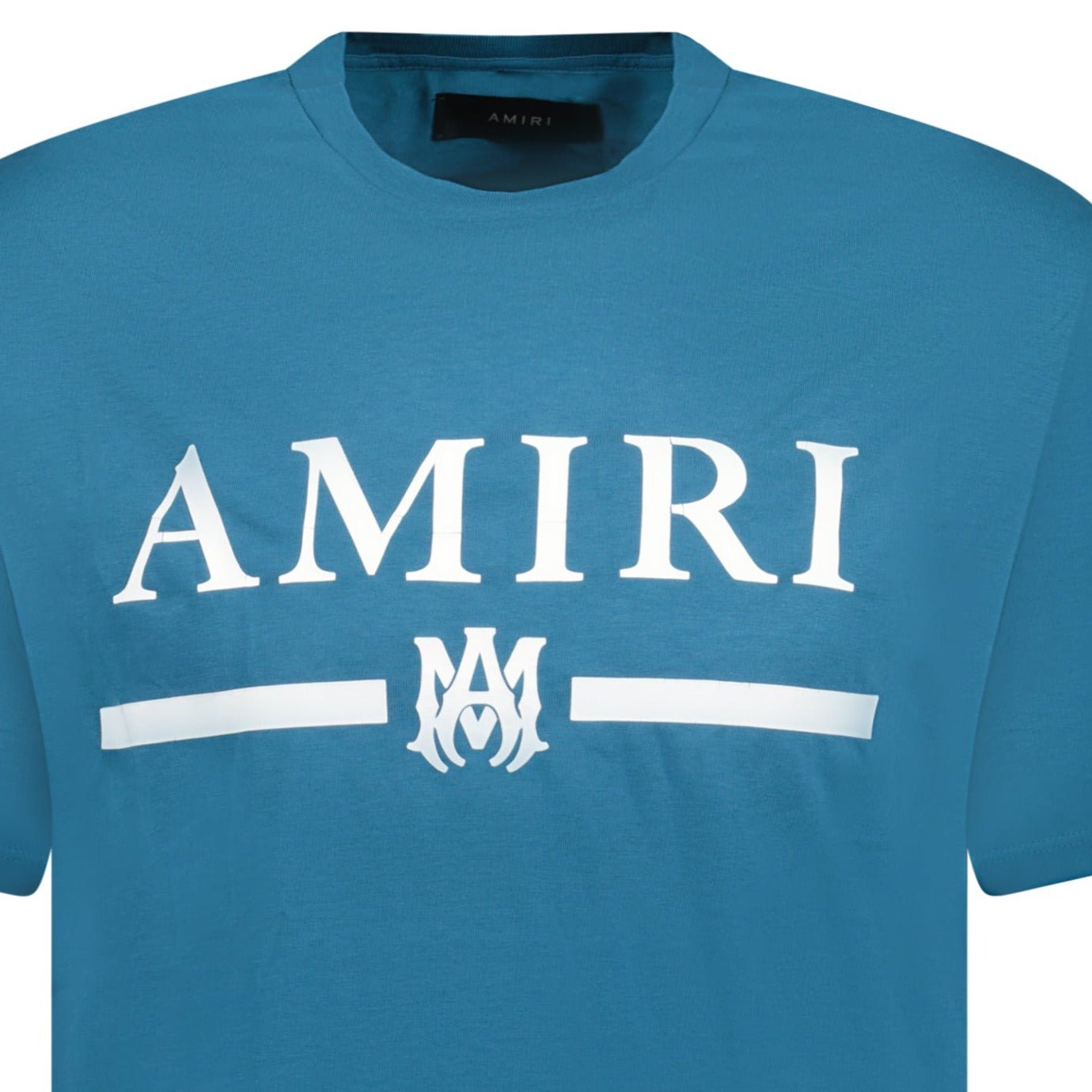 Amiri Ma Bar Logo T-Shirt Teal (Defect)