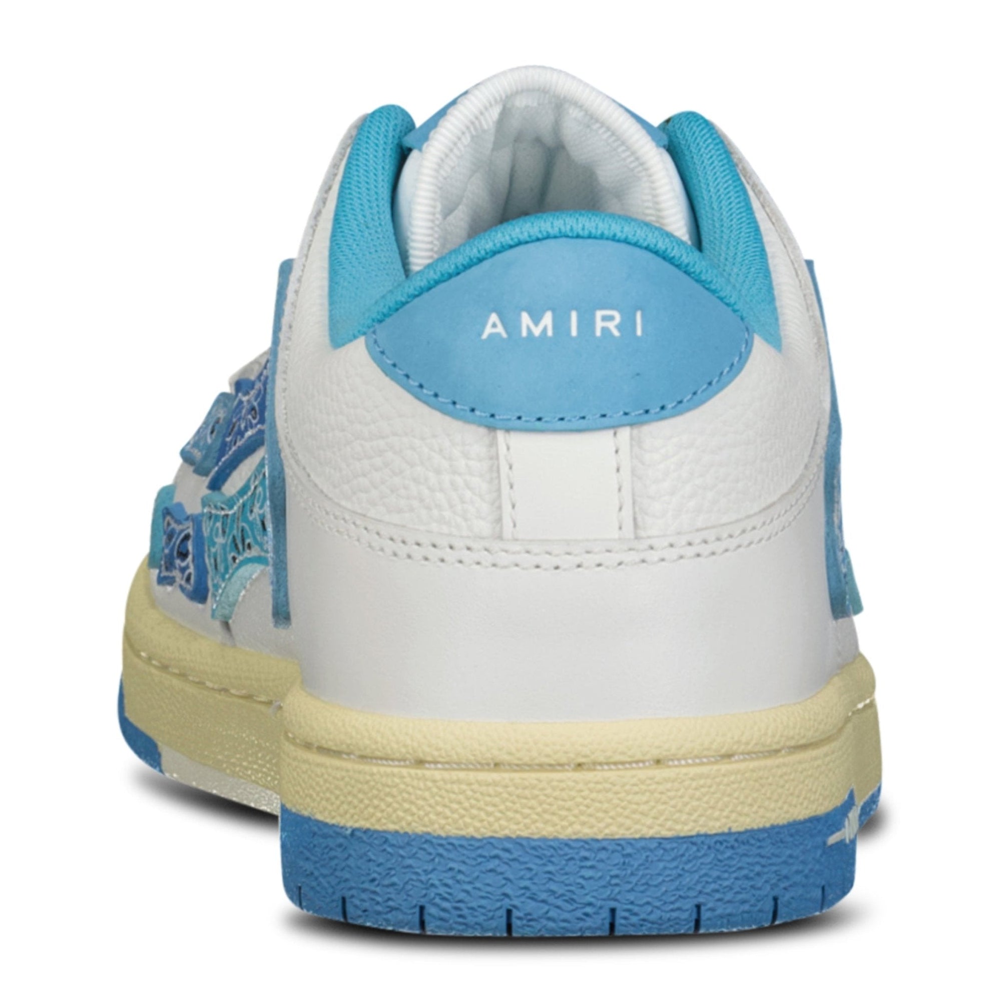 Amiri Skeleton Low Top Bandana Trainers Blue