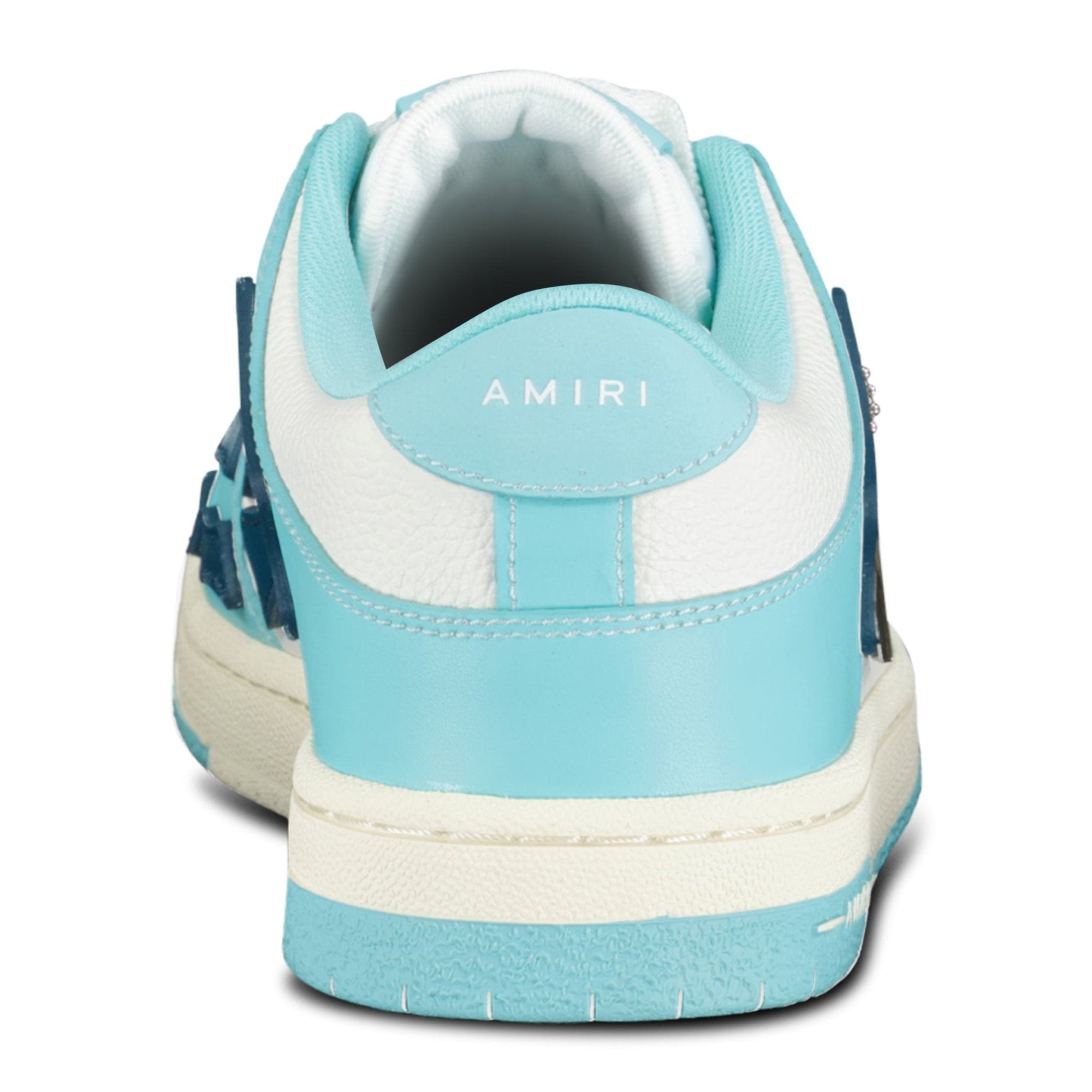 Amiri Skeleton Low Top Trainers Baby Slate Blue