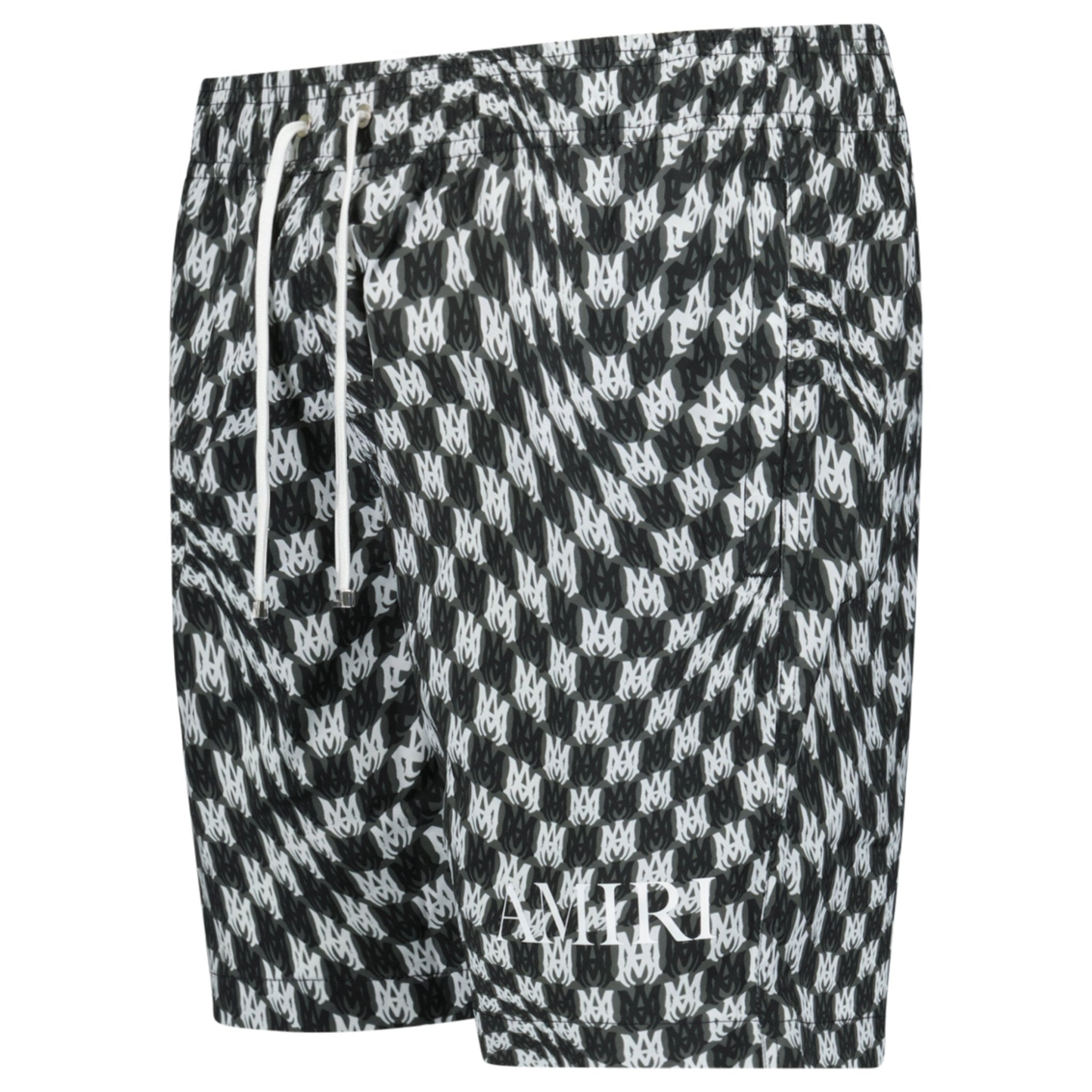 Amiri Wavy MA Swim Trunk Black