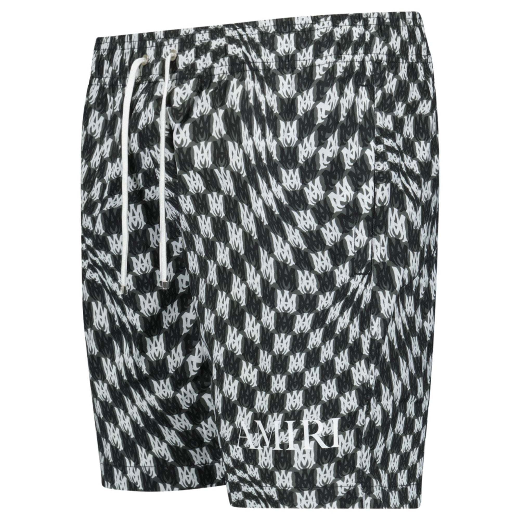 Amiri Wavy MA Swim Trunk Black
