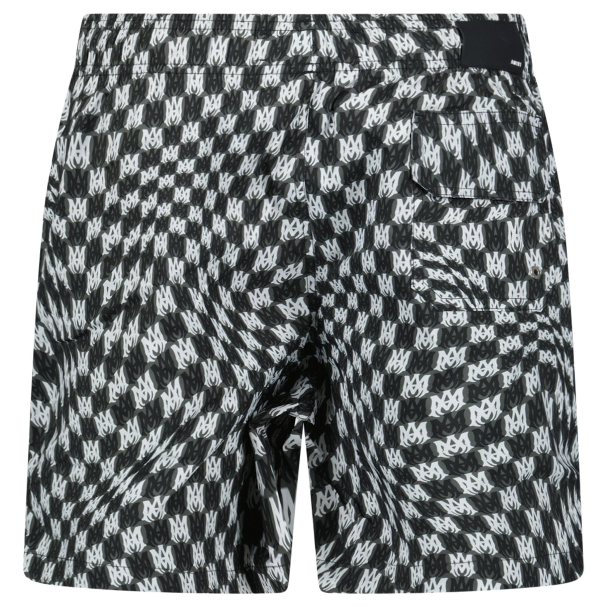 Amiri Wavy MA Swim Trunk Black
