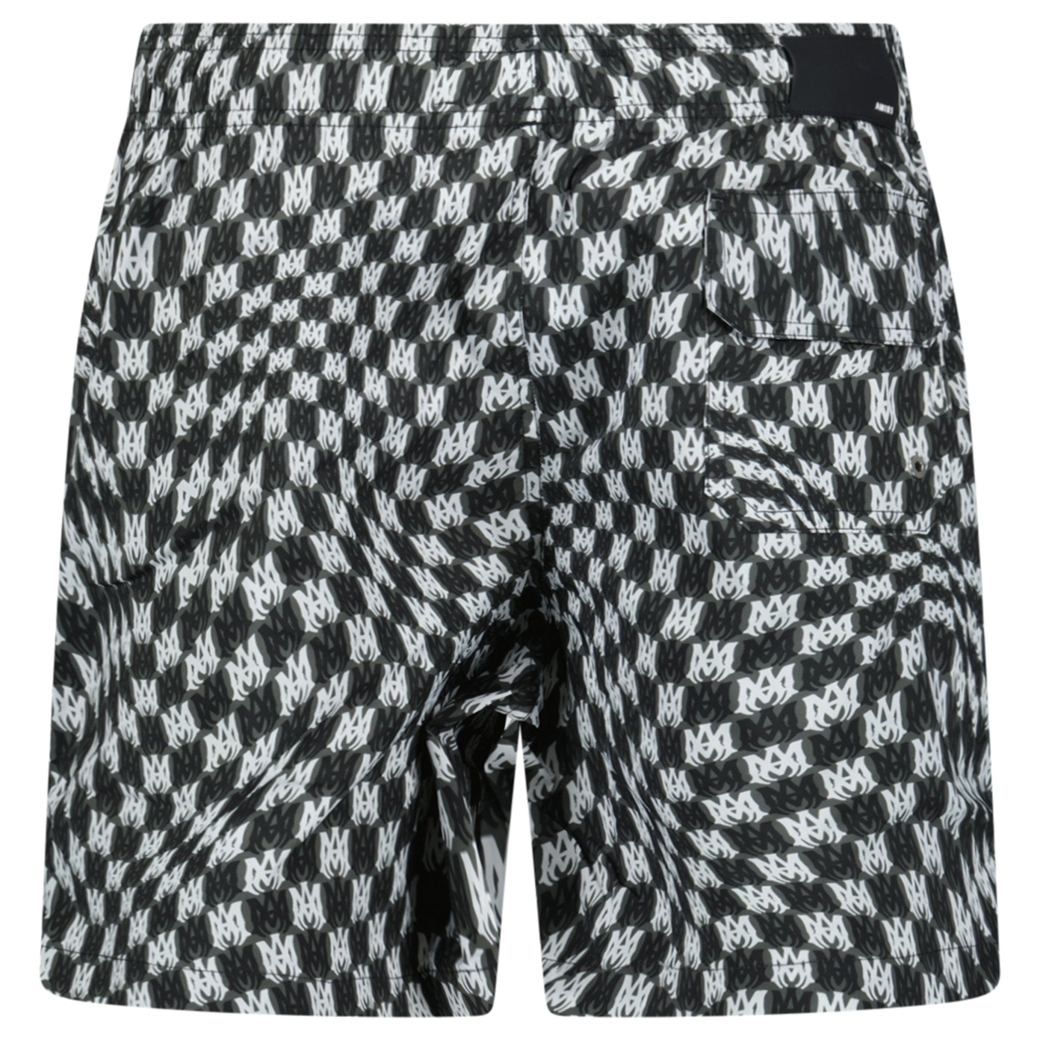 Amiri Wavy MA Swim Trunk Black