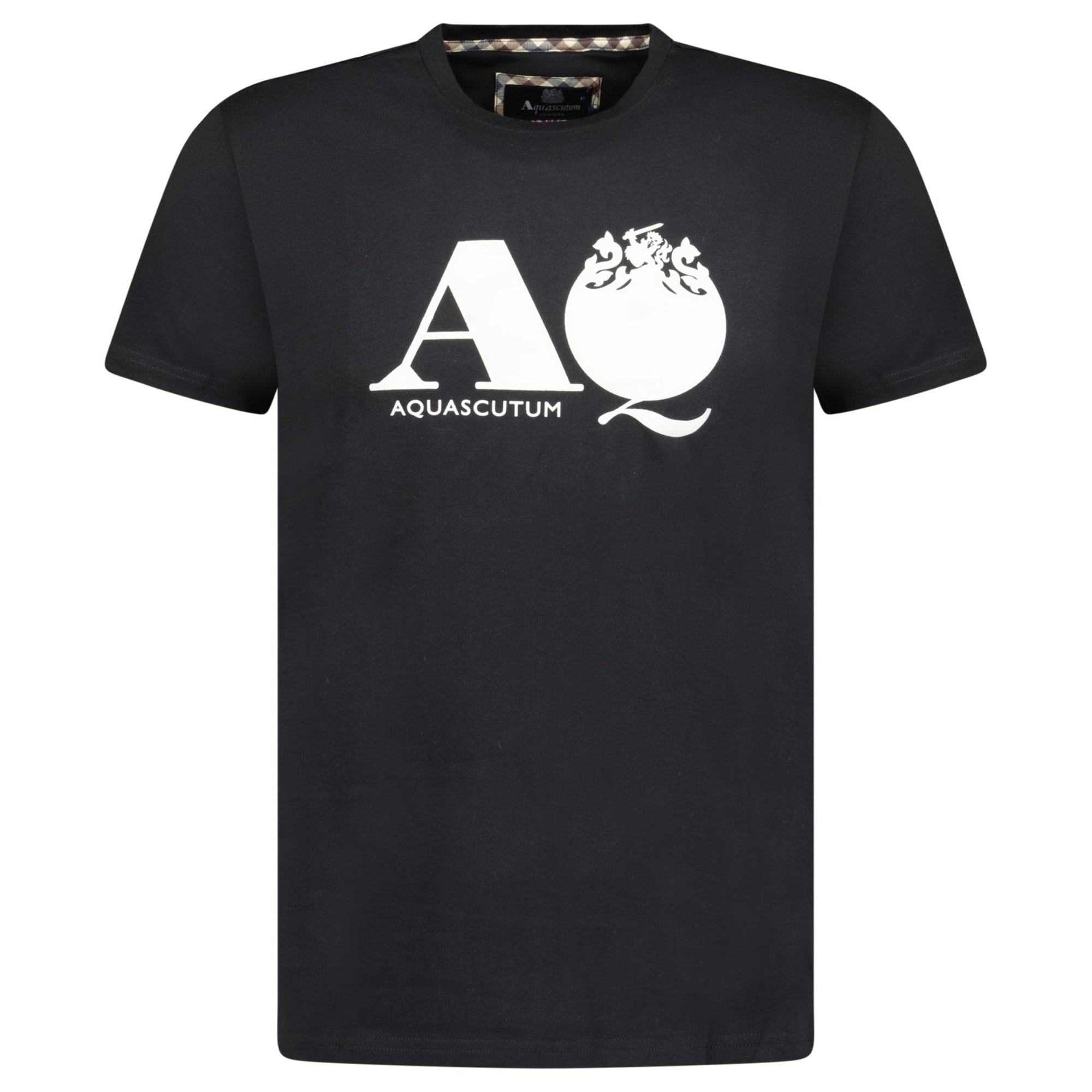 Aquascutum "A" Logo T-Shirt Black