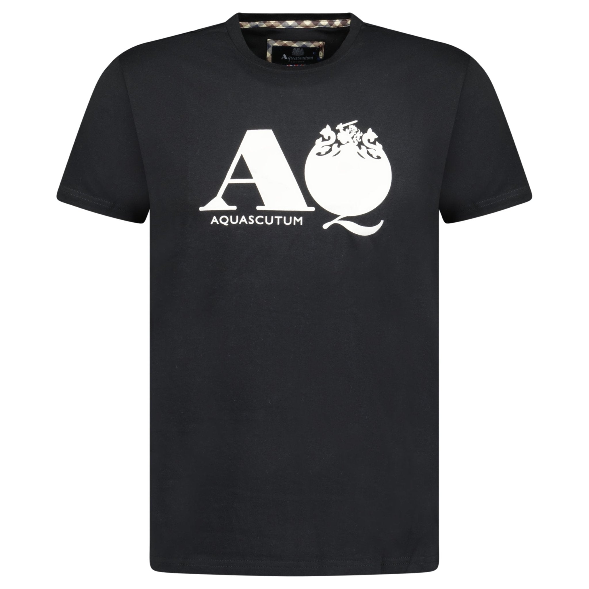 Aquascutum "A" Logo T-Shirt Black