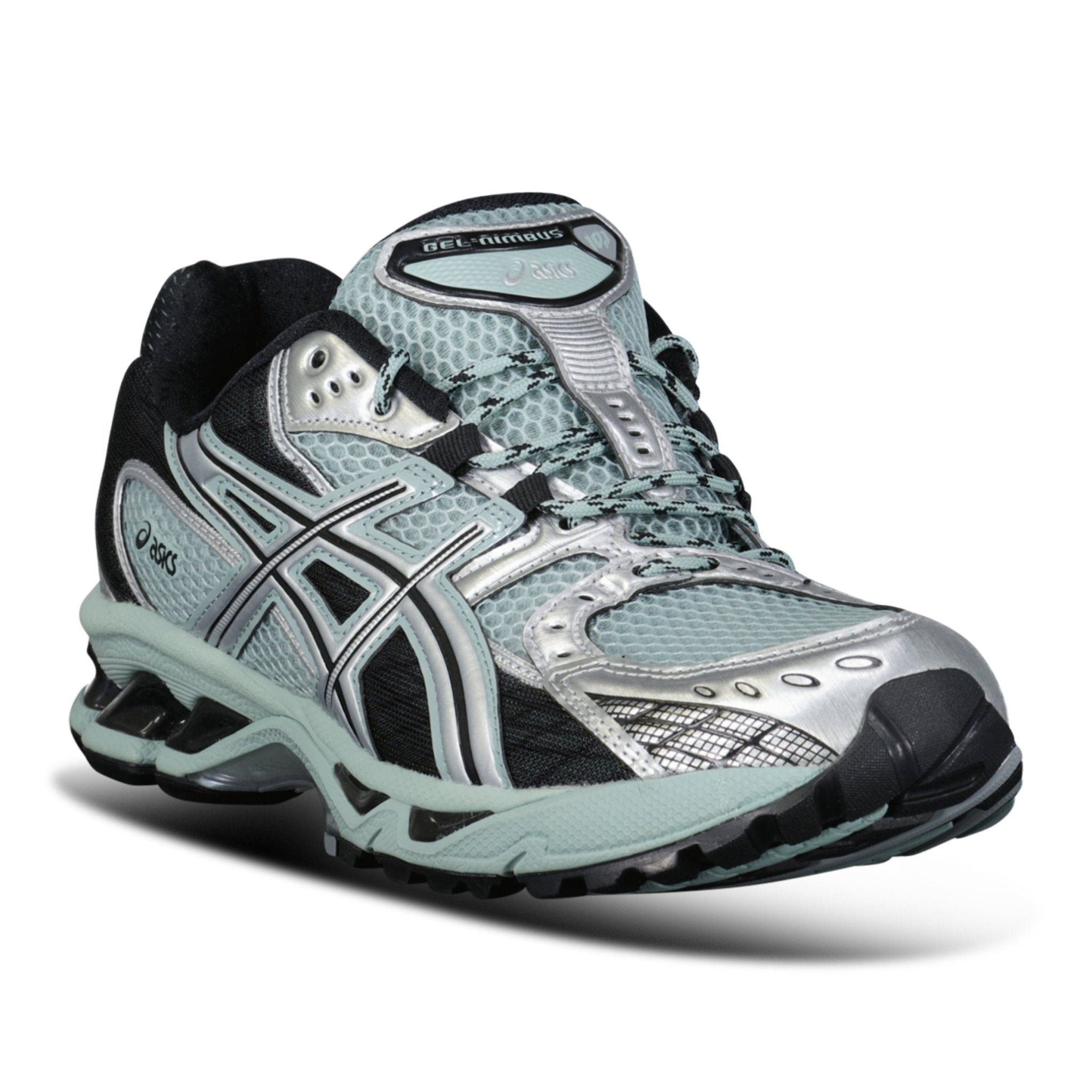 Asics GEL-NIMBUS 10.1 Trainers Ocean Haze & Pure Silver