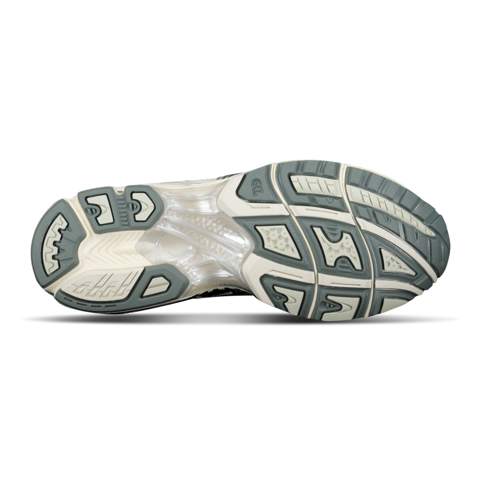 Asics GEL KAYANO 14 Trainers Birch, Silver & Green