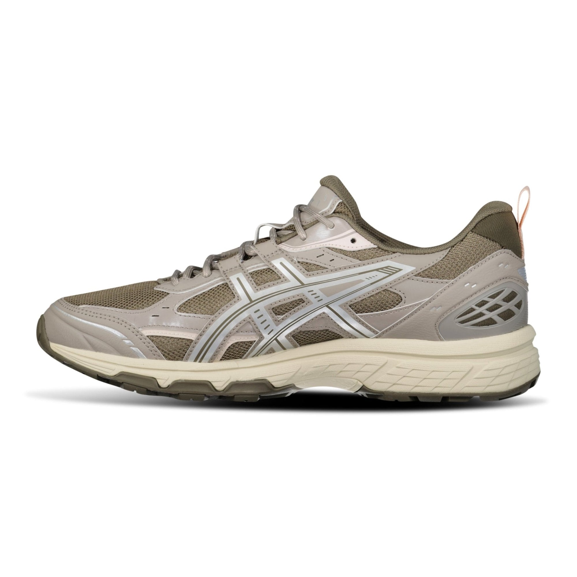 Asics GEL-NUNOBIKI Trainers Dark Taupe & Pure Silver