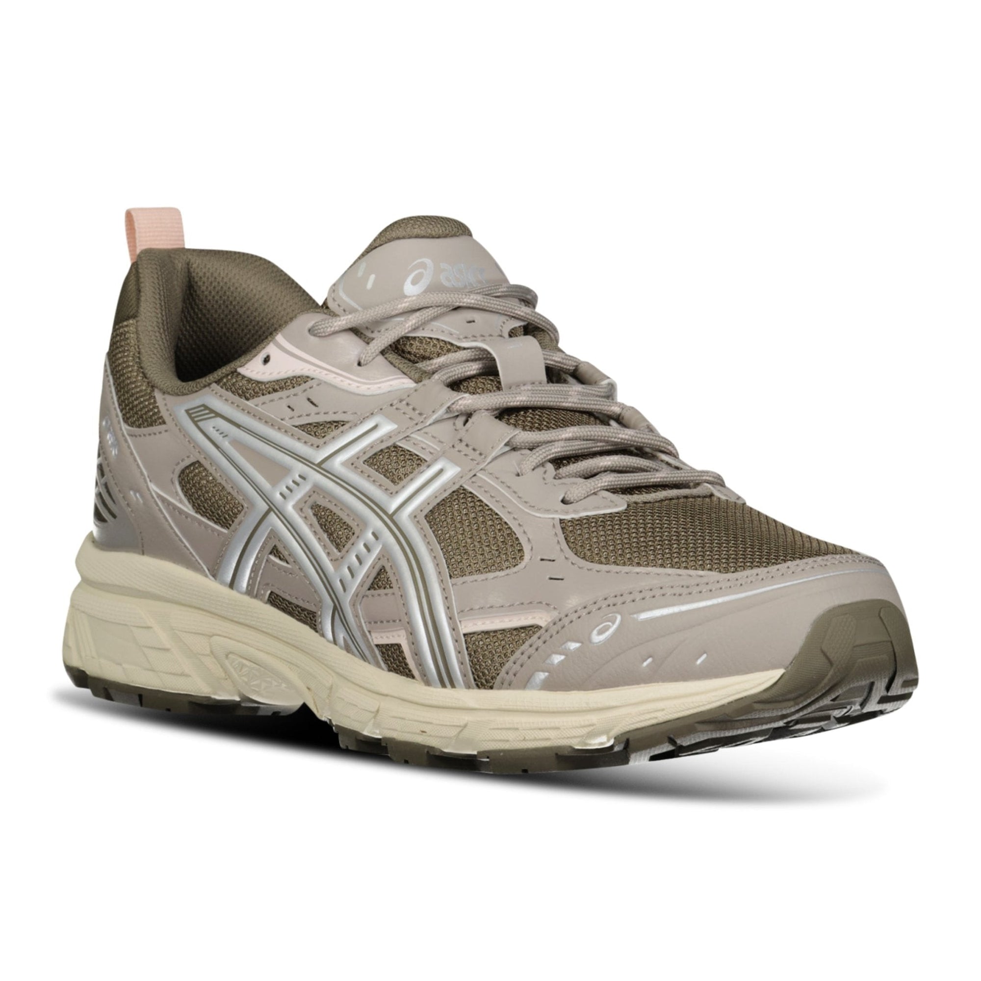 Asics GEL-NUNOBIKI Trainers Dark Taupe & Pure Silver