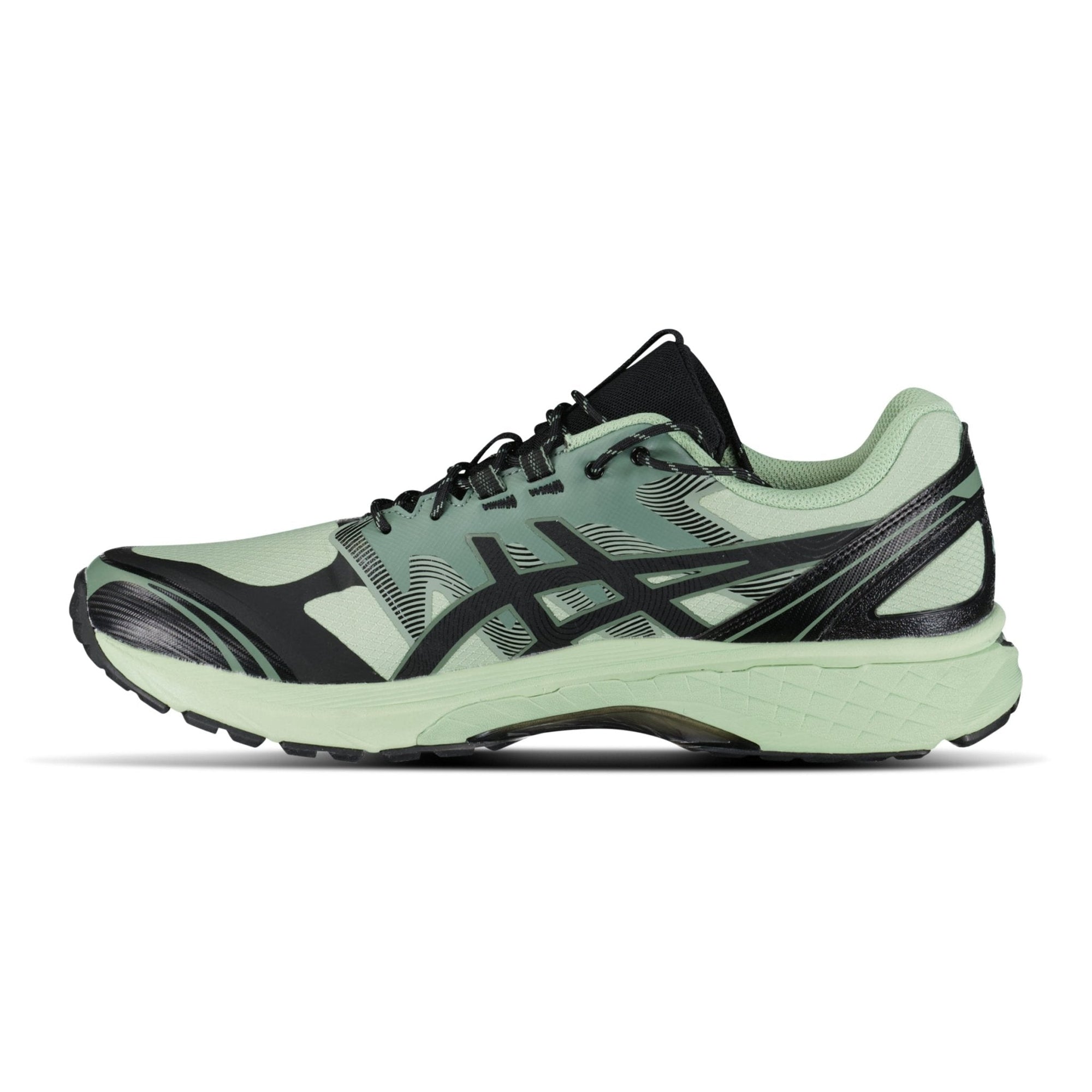 Asics GEL TERRAIN 300 Trainers Jade Green & Black