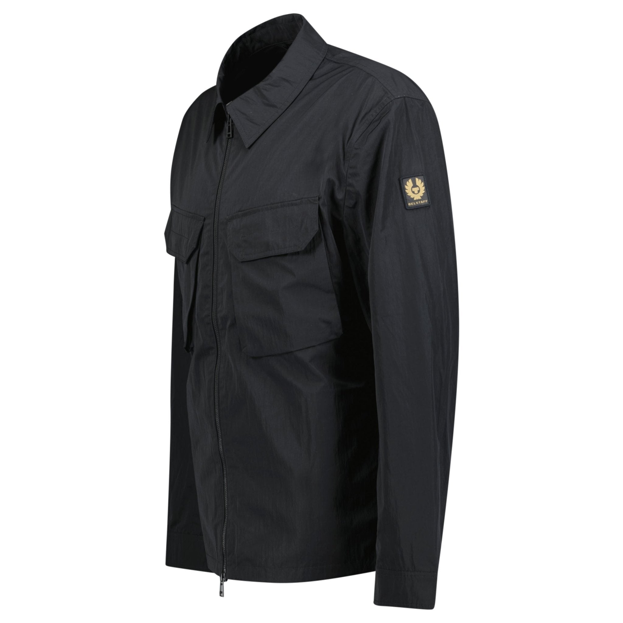 Belstaff Staunton Overshirt Jacket Black