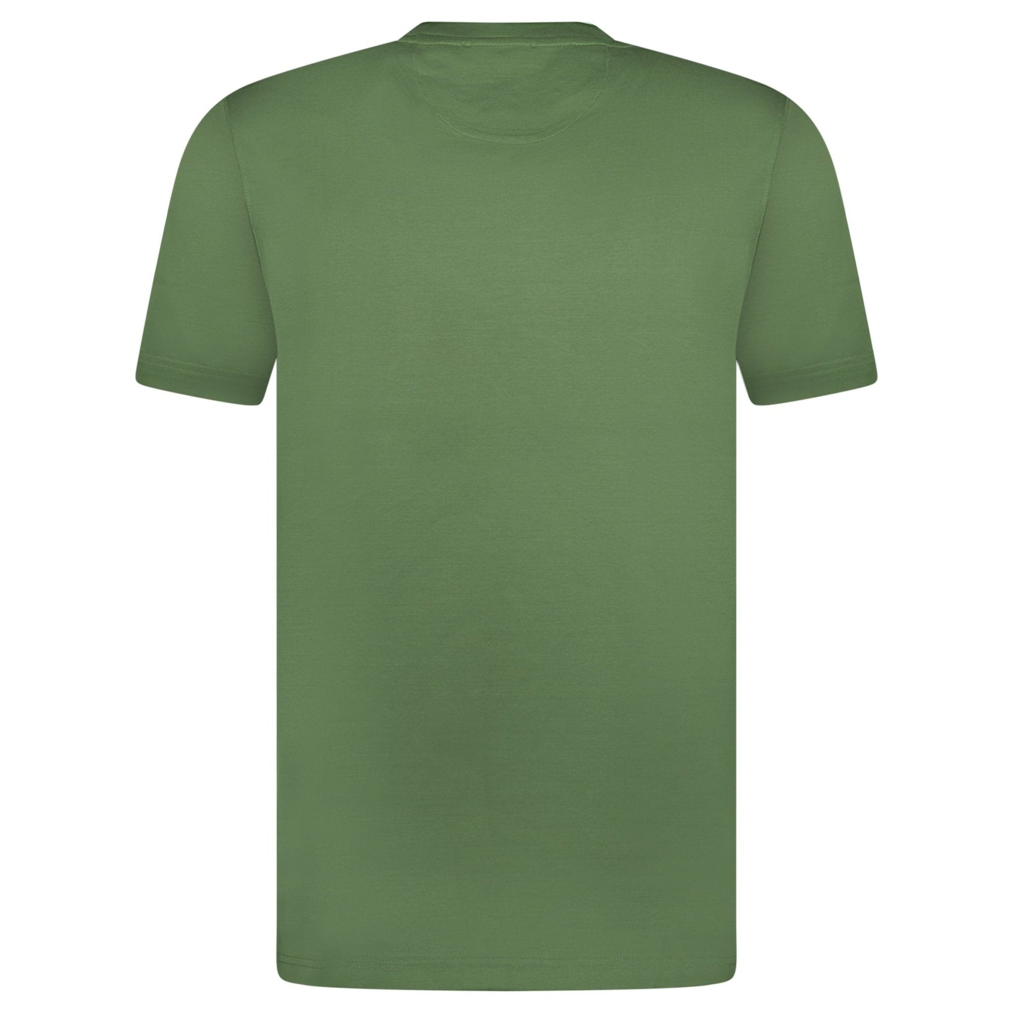 Bespoke Styling Mercerized Cotton T-Shirt Dark Green