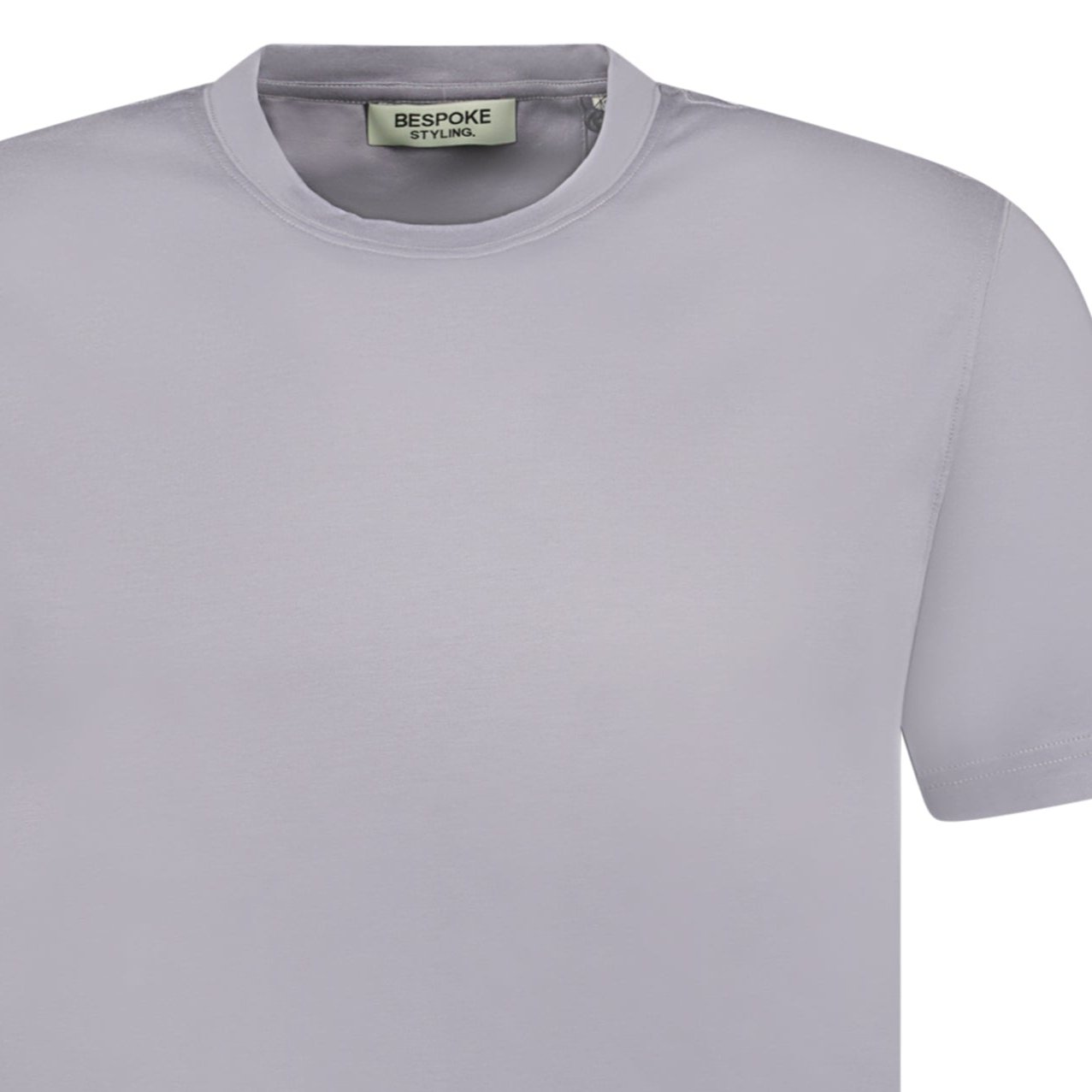 Bespoke Styling Mercerized Cotton T-Shirt Grey