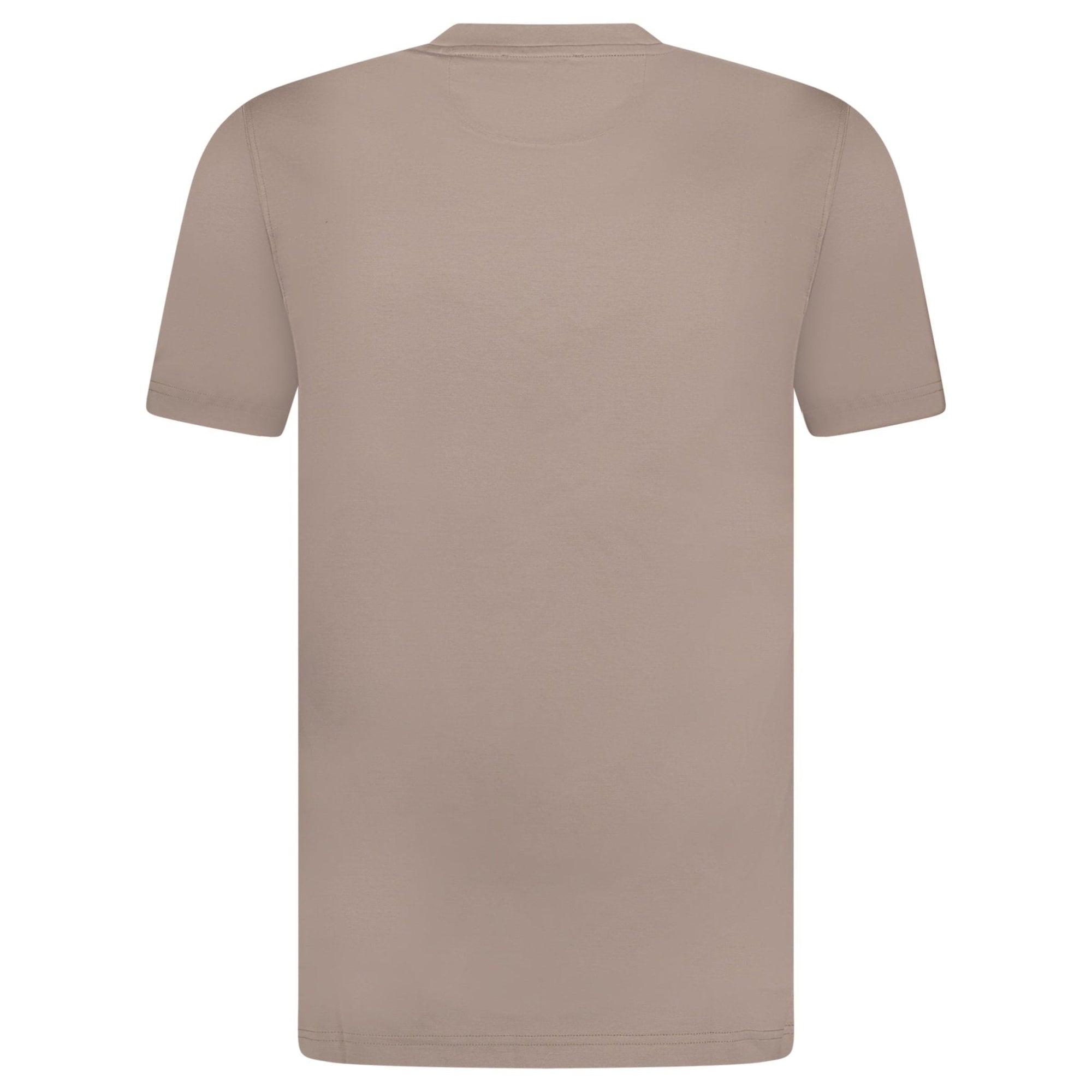 Bespoke Styling Mercerized Cotton T-Shirt Taupe