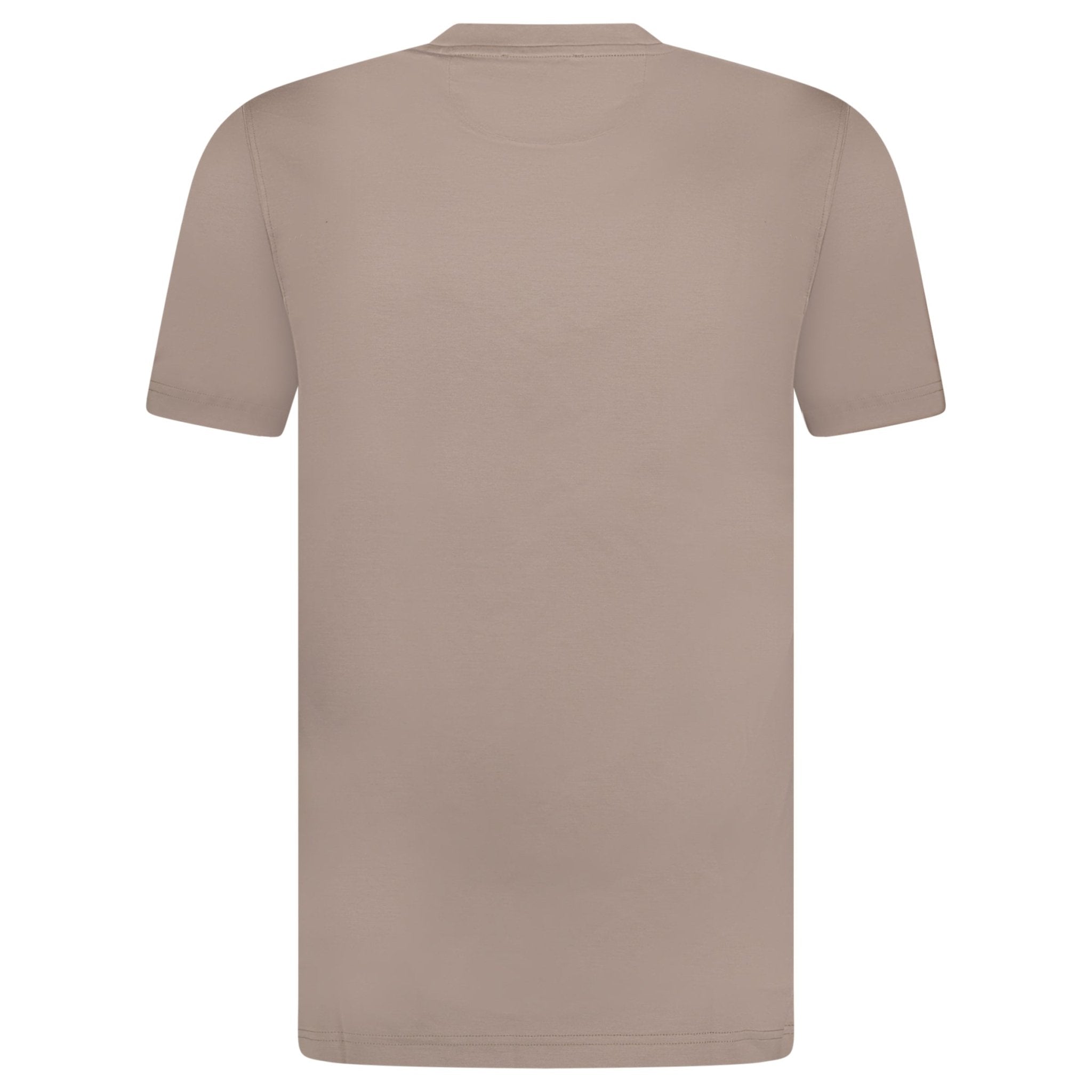 Bespoke Styling Mercerized Cotton T-Shirt Taupe