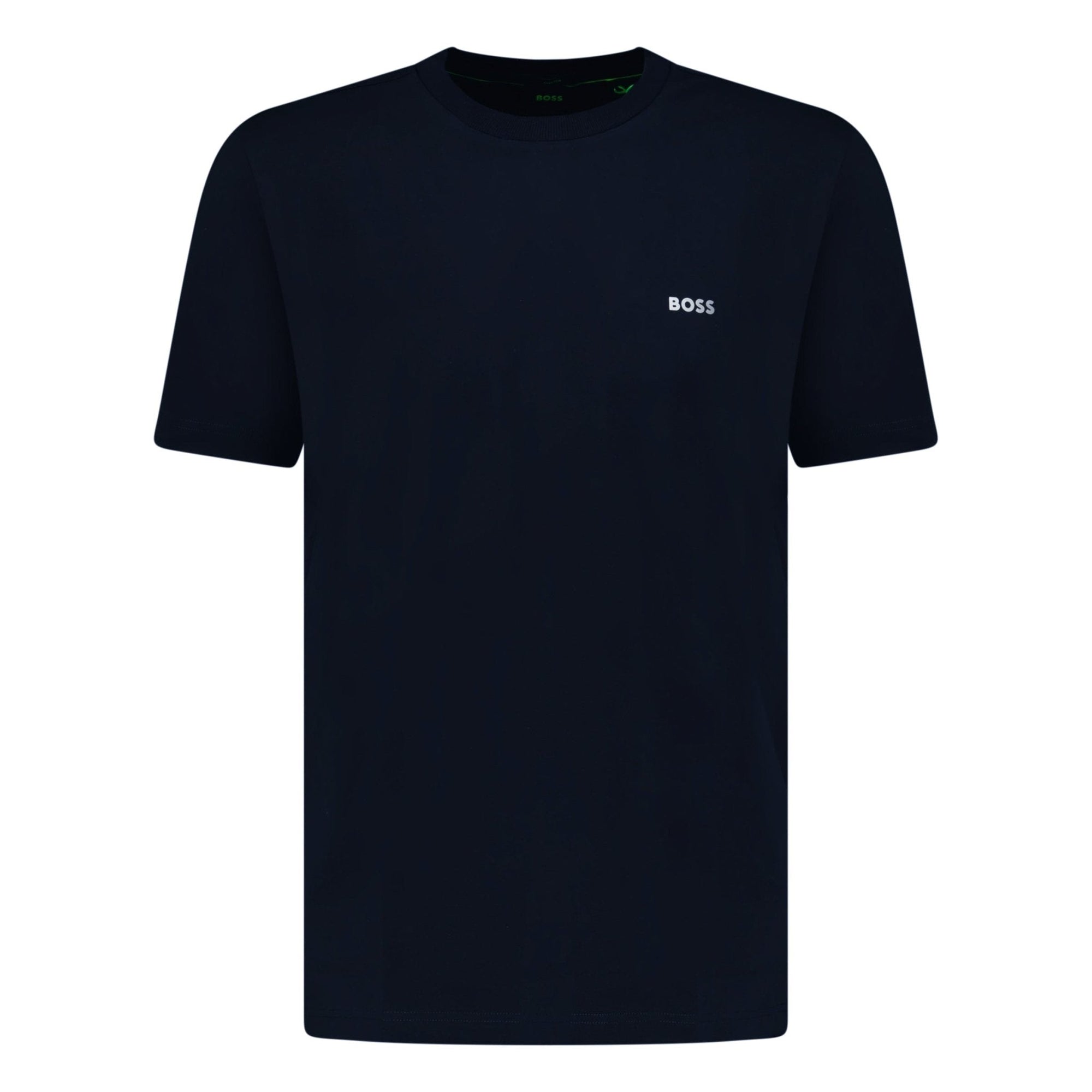 Hugo Boss Active Logo-Print T-Shirt Navy