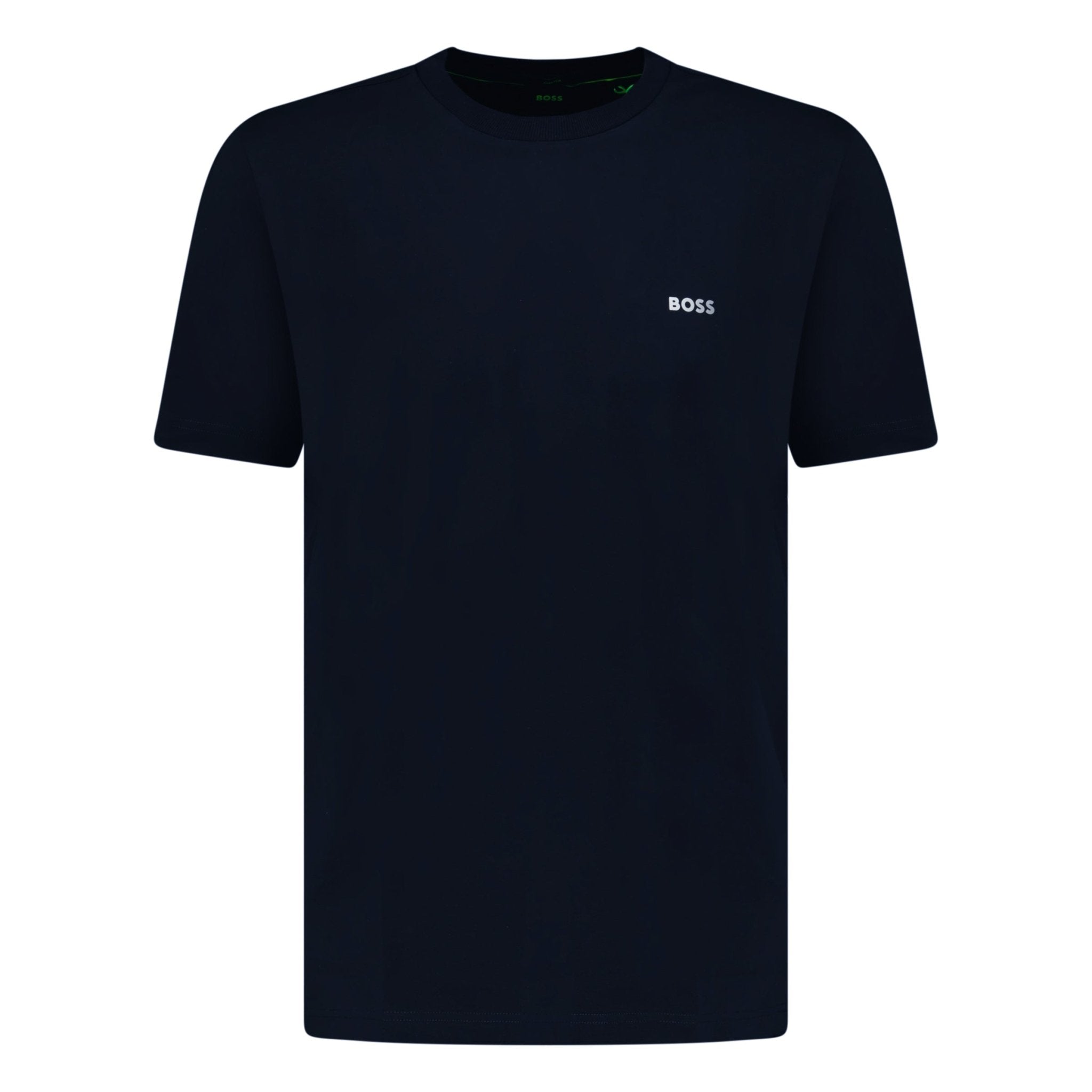 Hugo Boss Active Logo-Print T-Shirt Navy