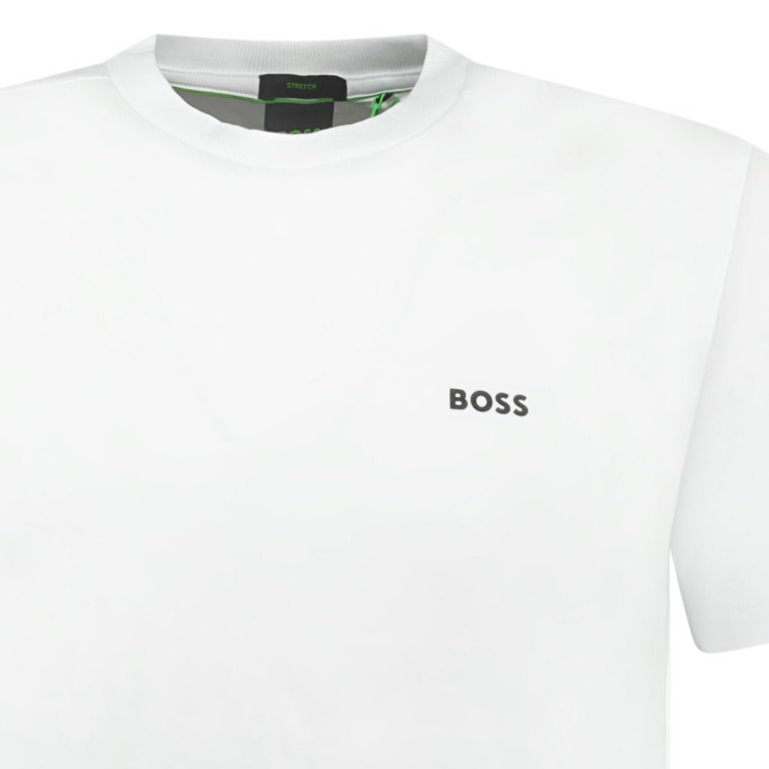 Hugo Boss Active Logo-Print T-Shirt White