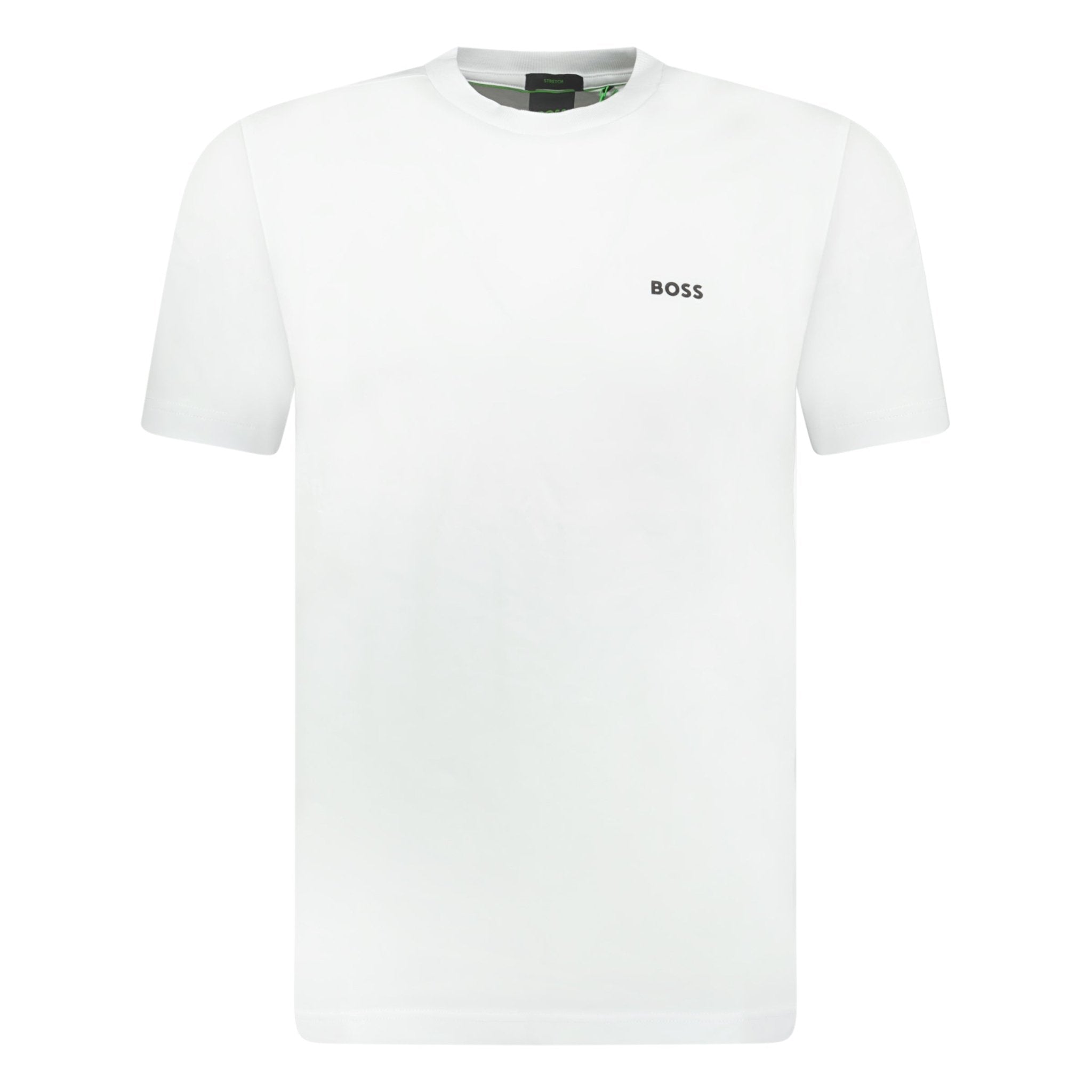 Hugo Boss Active Logo-Print T-Shirt White