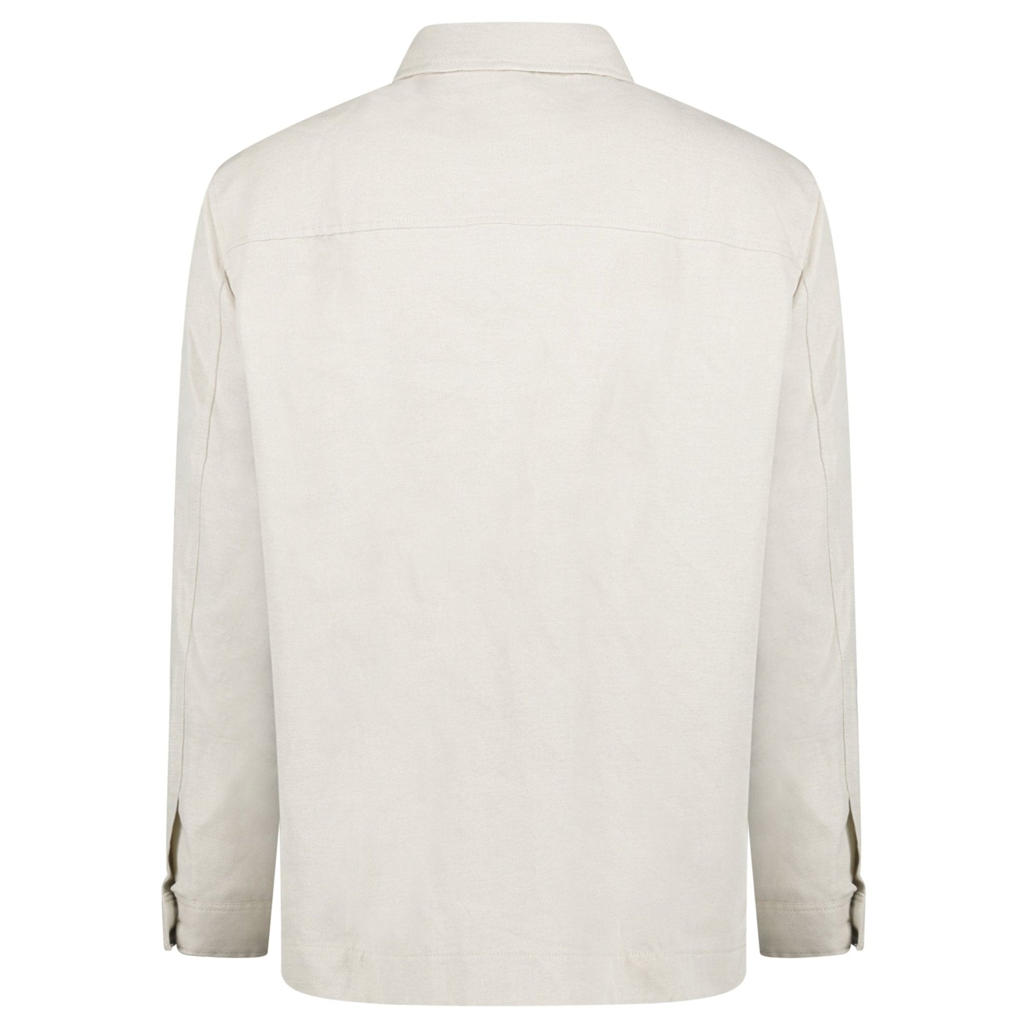 Hugo Boss Corvin Button Up Overshirt White