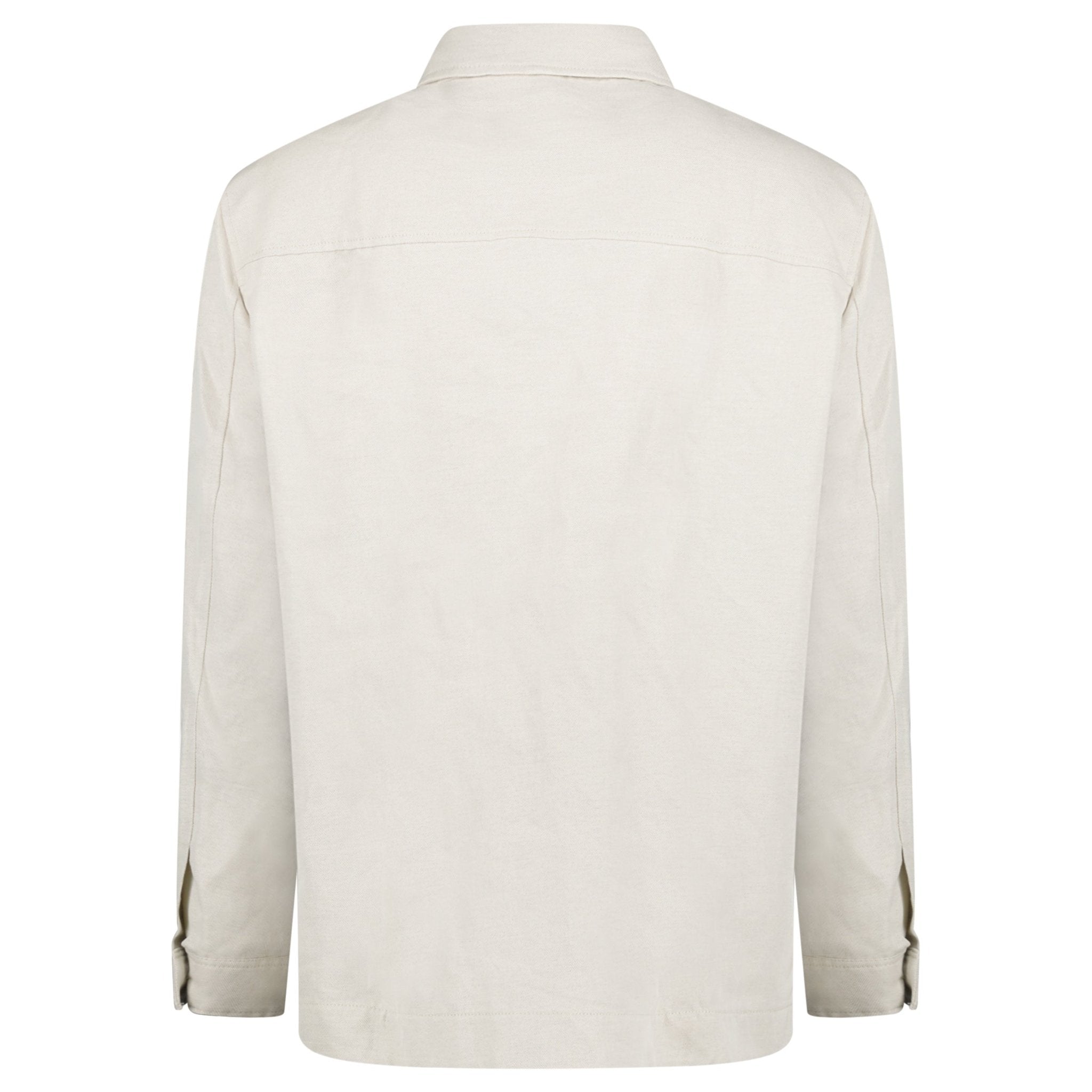 Hugo Boss Corvin Button Up Overshirt White