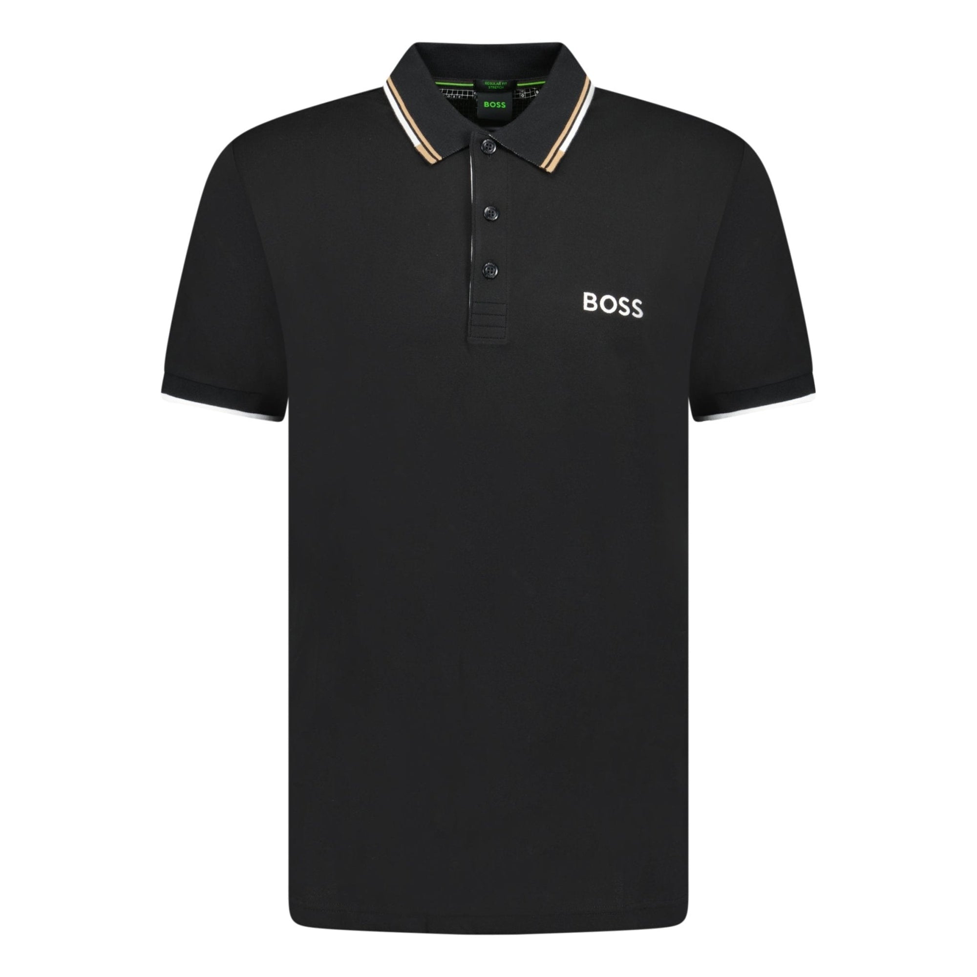 Hugo Boss Green Label Paddy Pro Polo Shirt Black